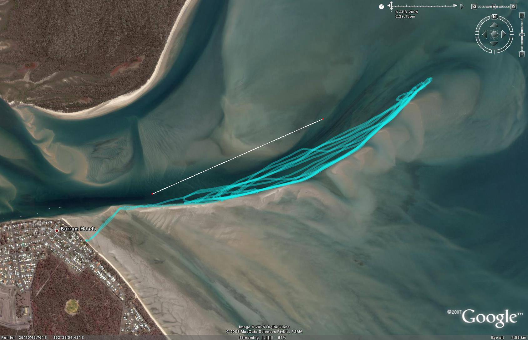 Glynn Merritts track at Burrum