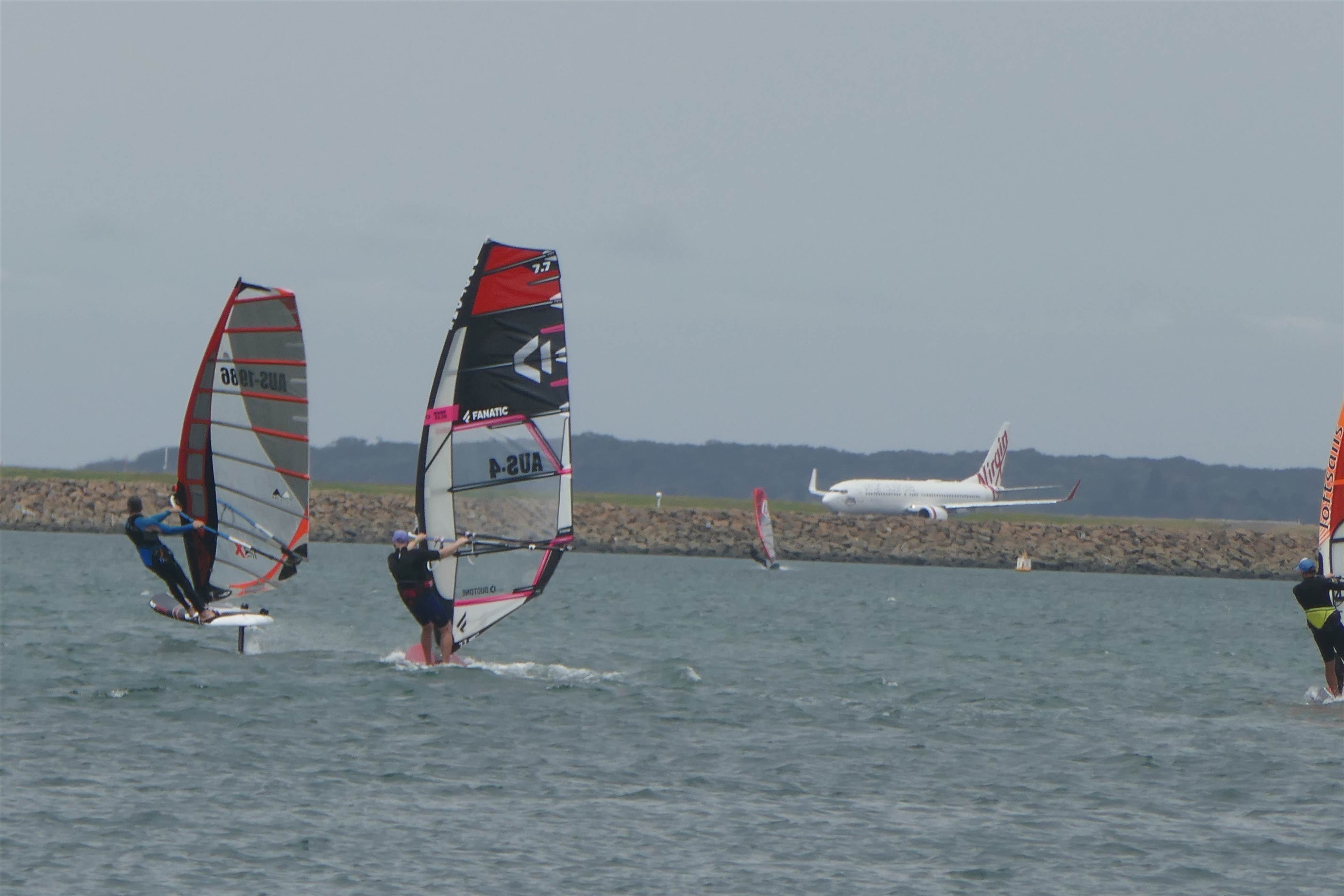 the excitement was showing