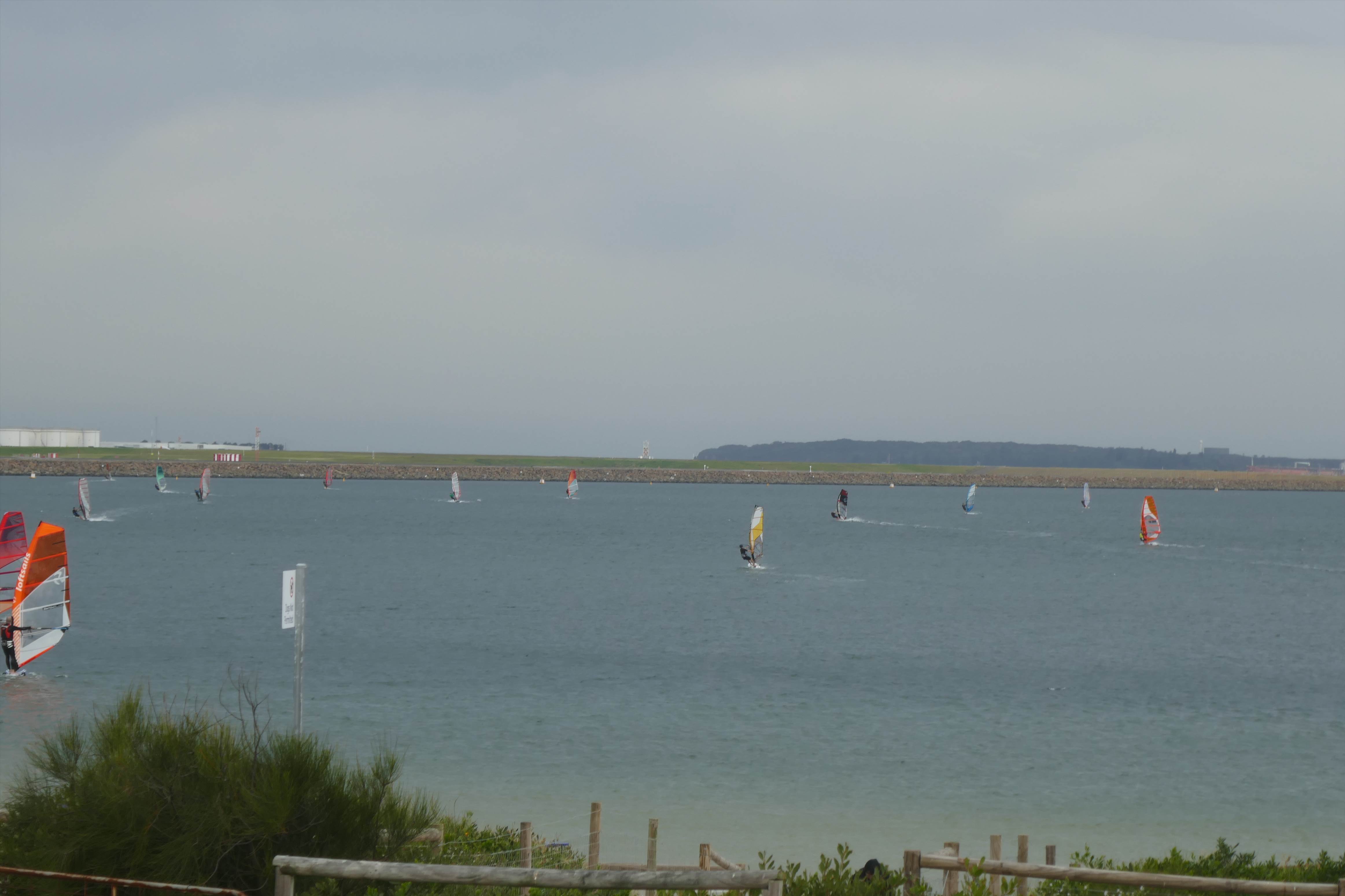 the excitement was showing