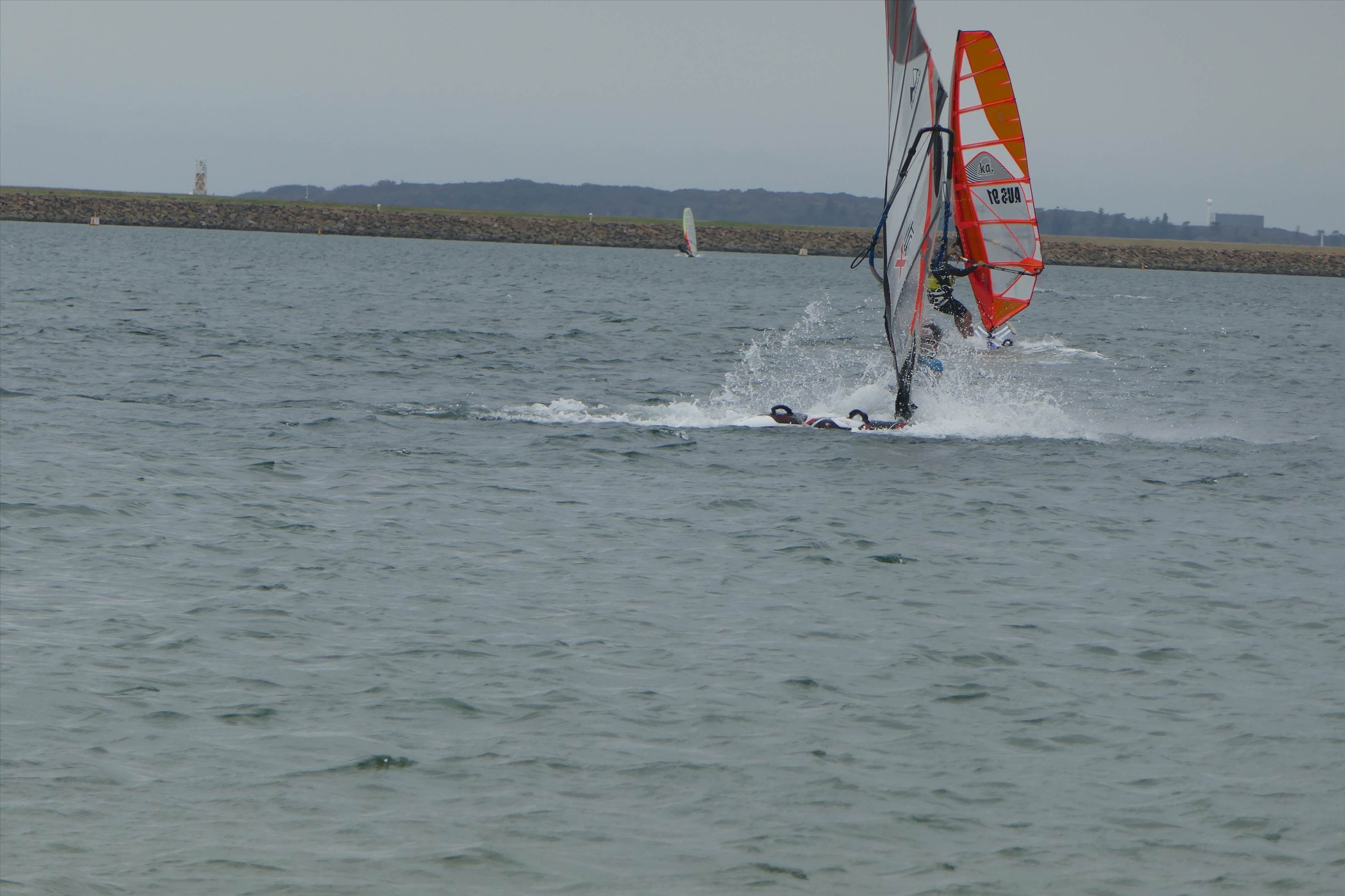 the excitement was showing