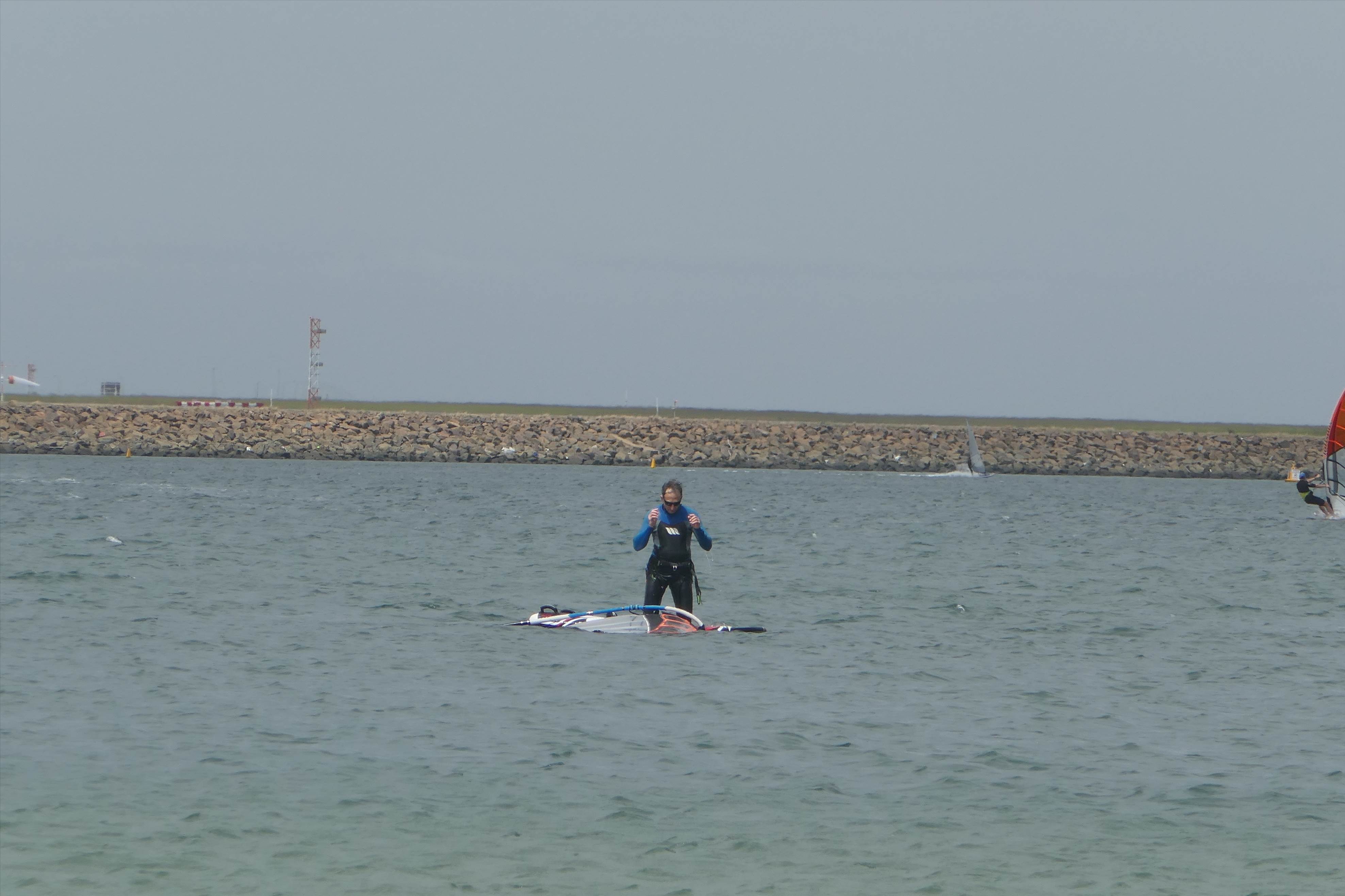 the excitement was showing