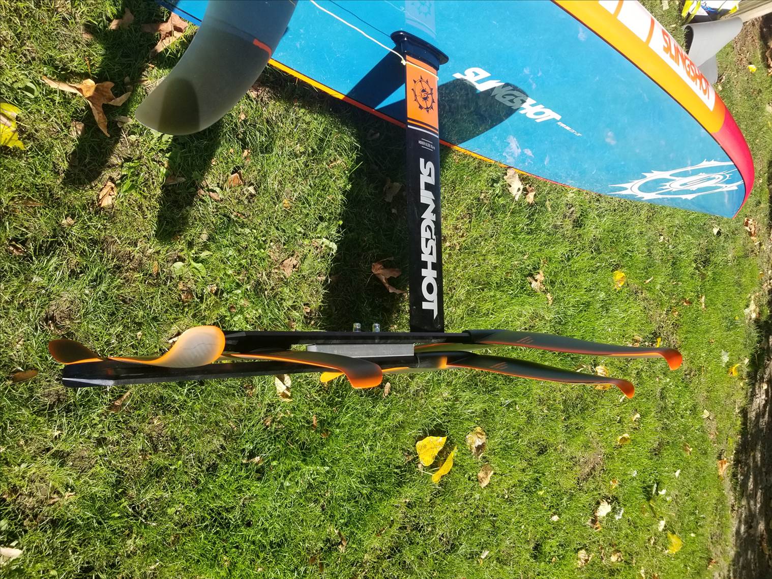 My bi-plane Slingshot Foil Mod