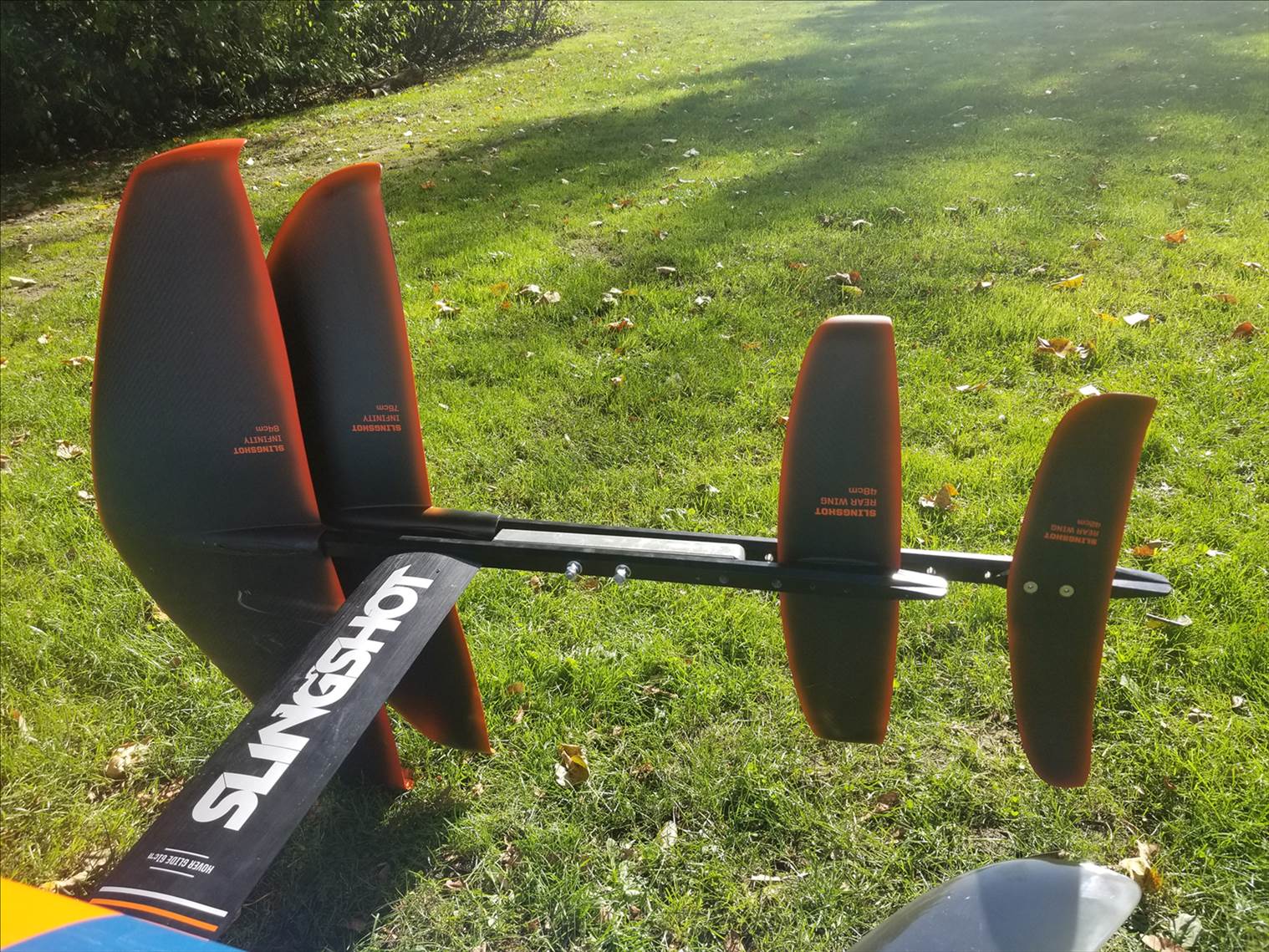 My bi-plane Slingshot Foil Mod