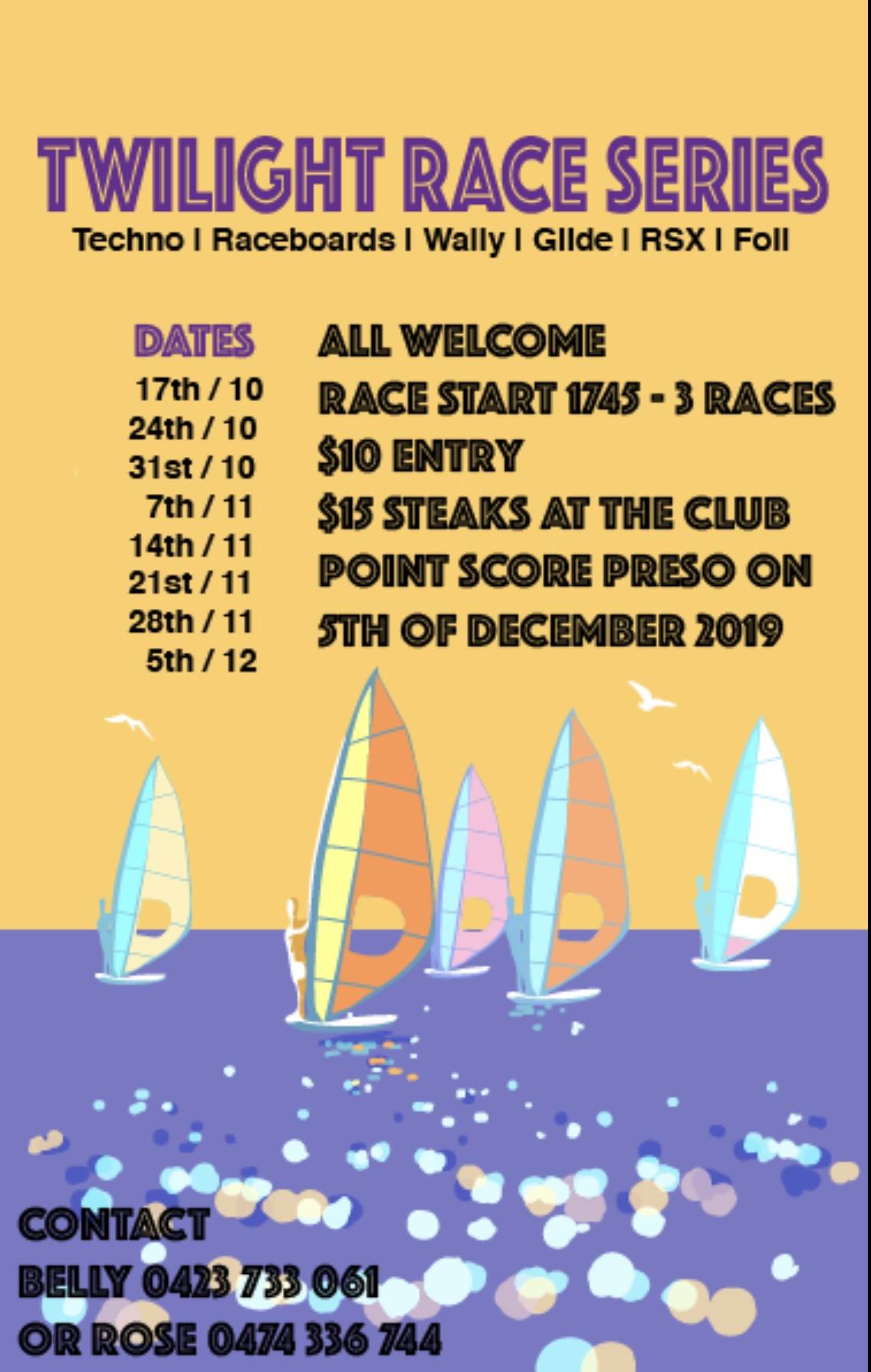 Rose Bay Thursday Twilight Racing