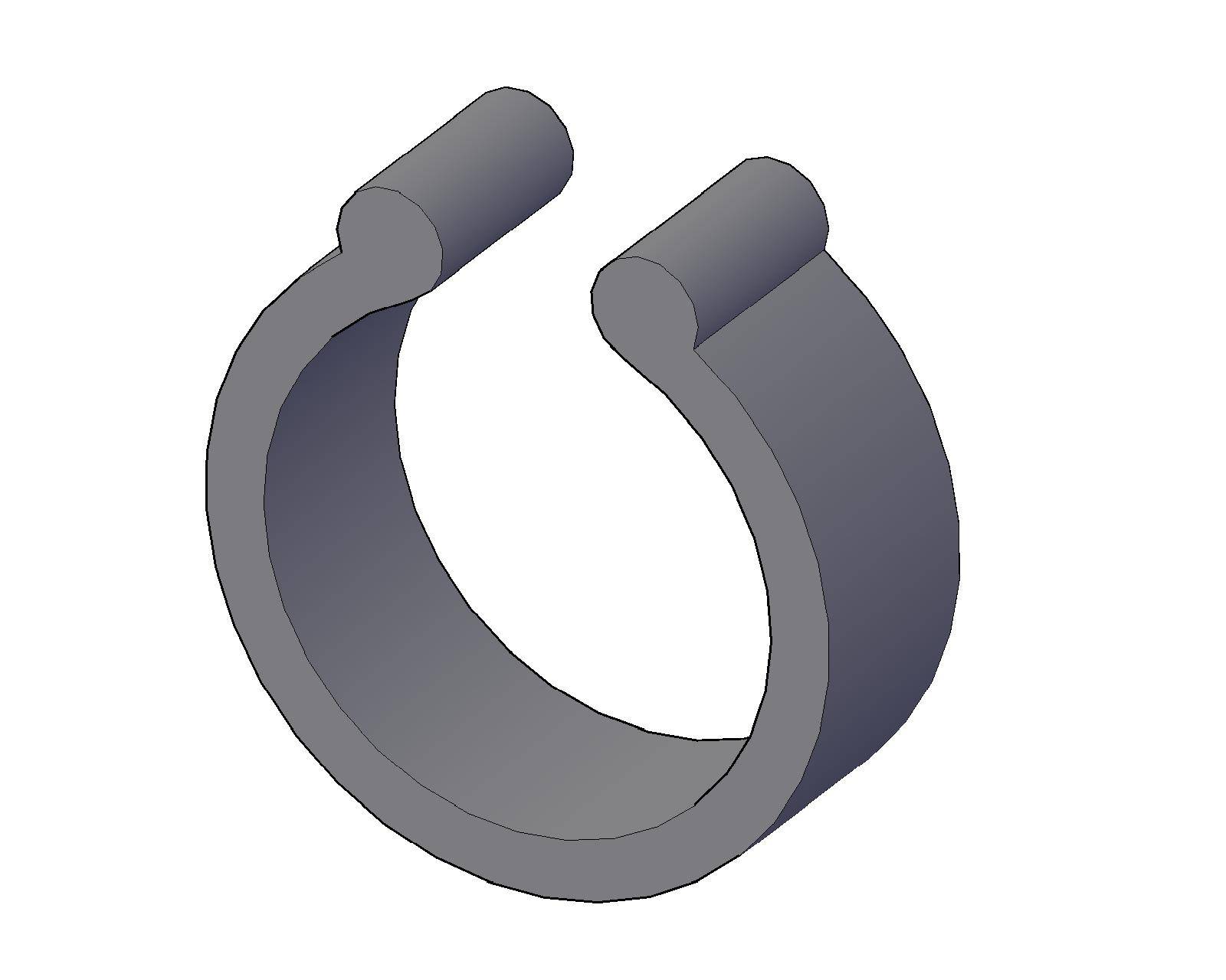 impact release harness line clip