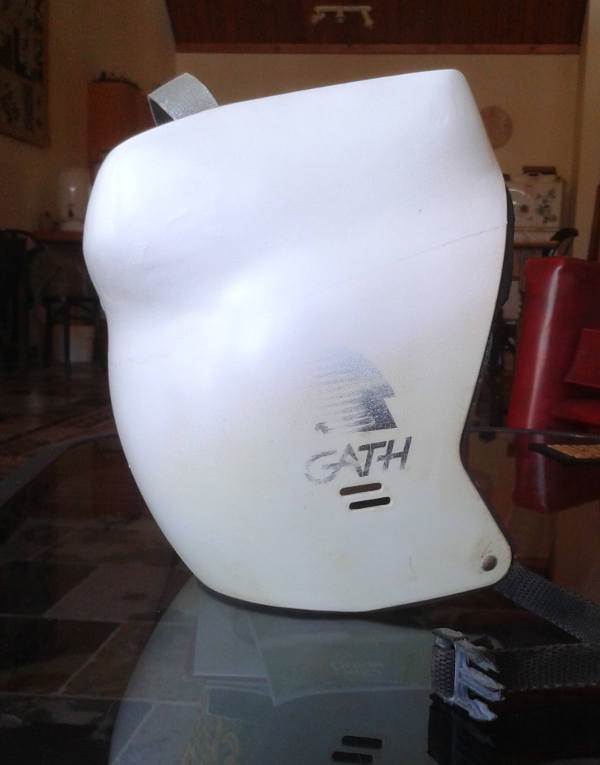 GPS helmet adaption side