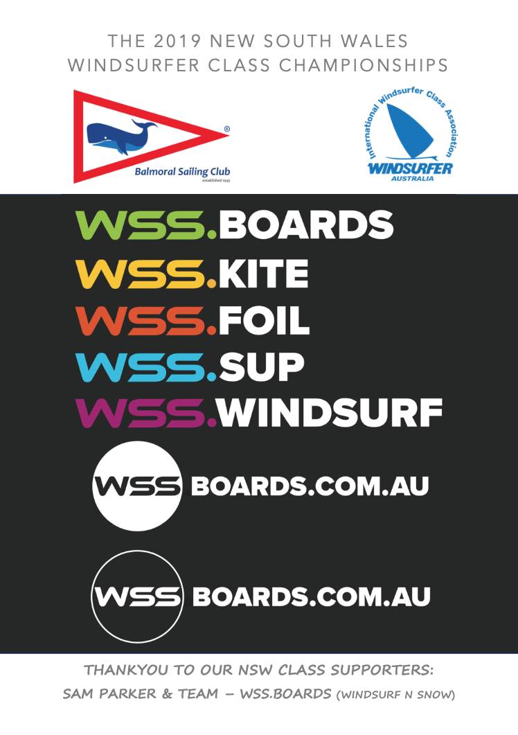 2019 Nsw Windsurfer State Championships