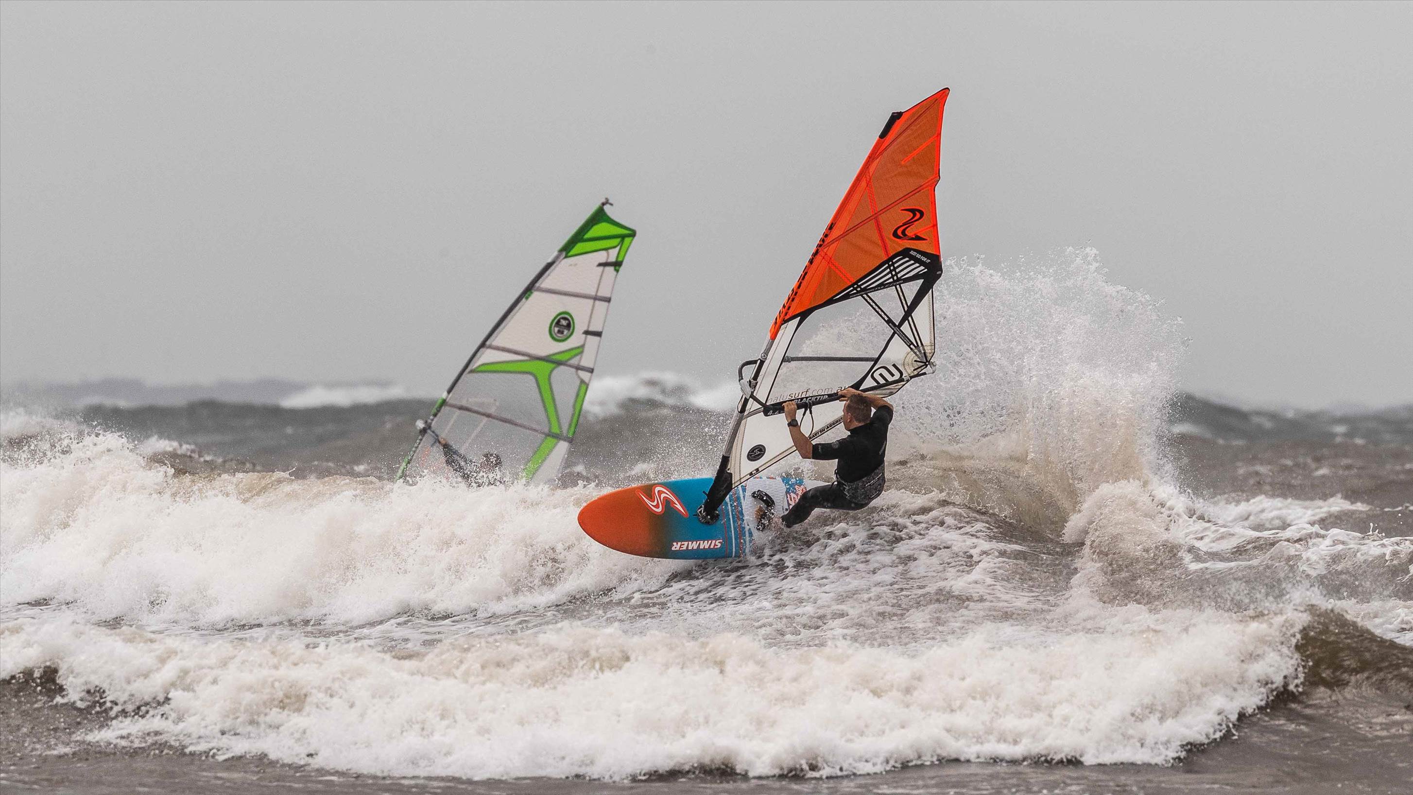 Point Danger windsurfing 19 Feb 2020