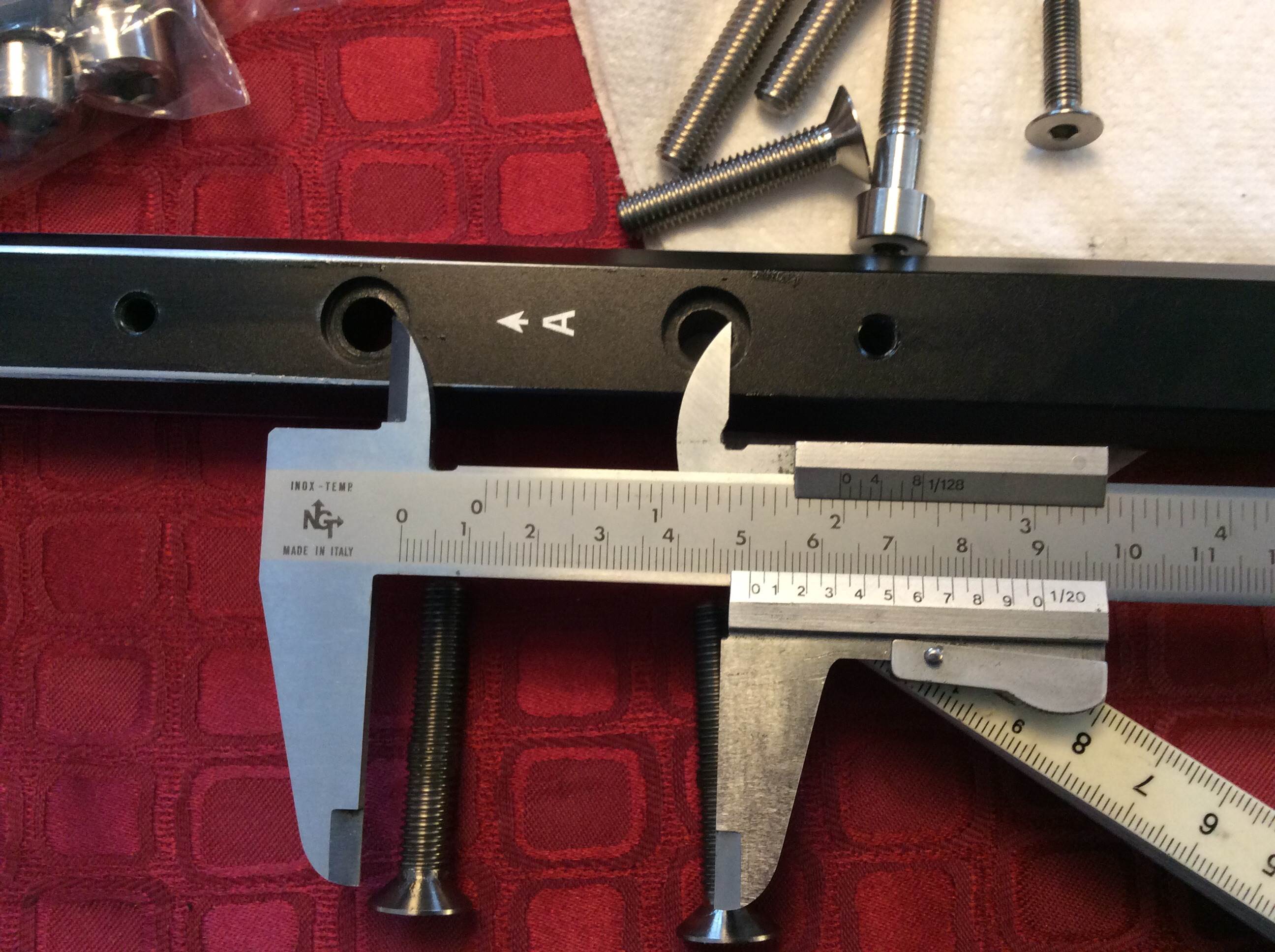 Infinity fuselage holes for wing to mast cap fixture