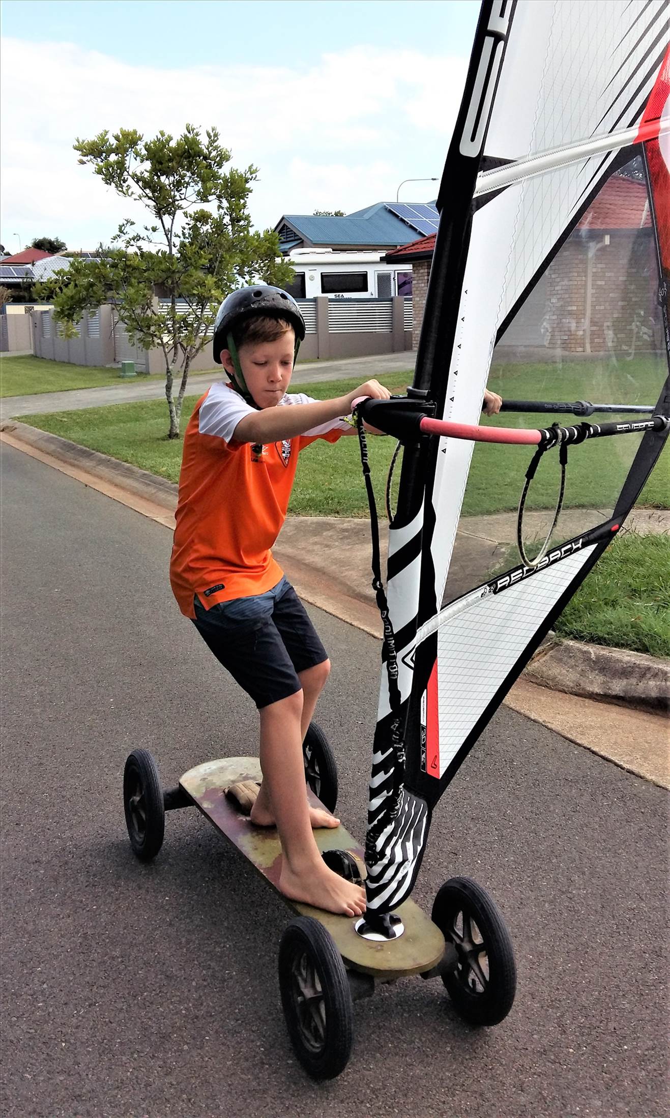 SURFFX Redback sail junior action photo competition
