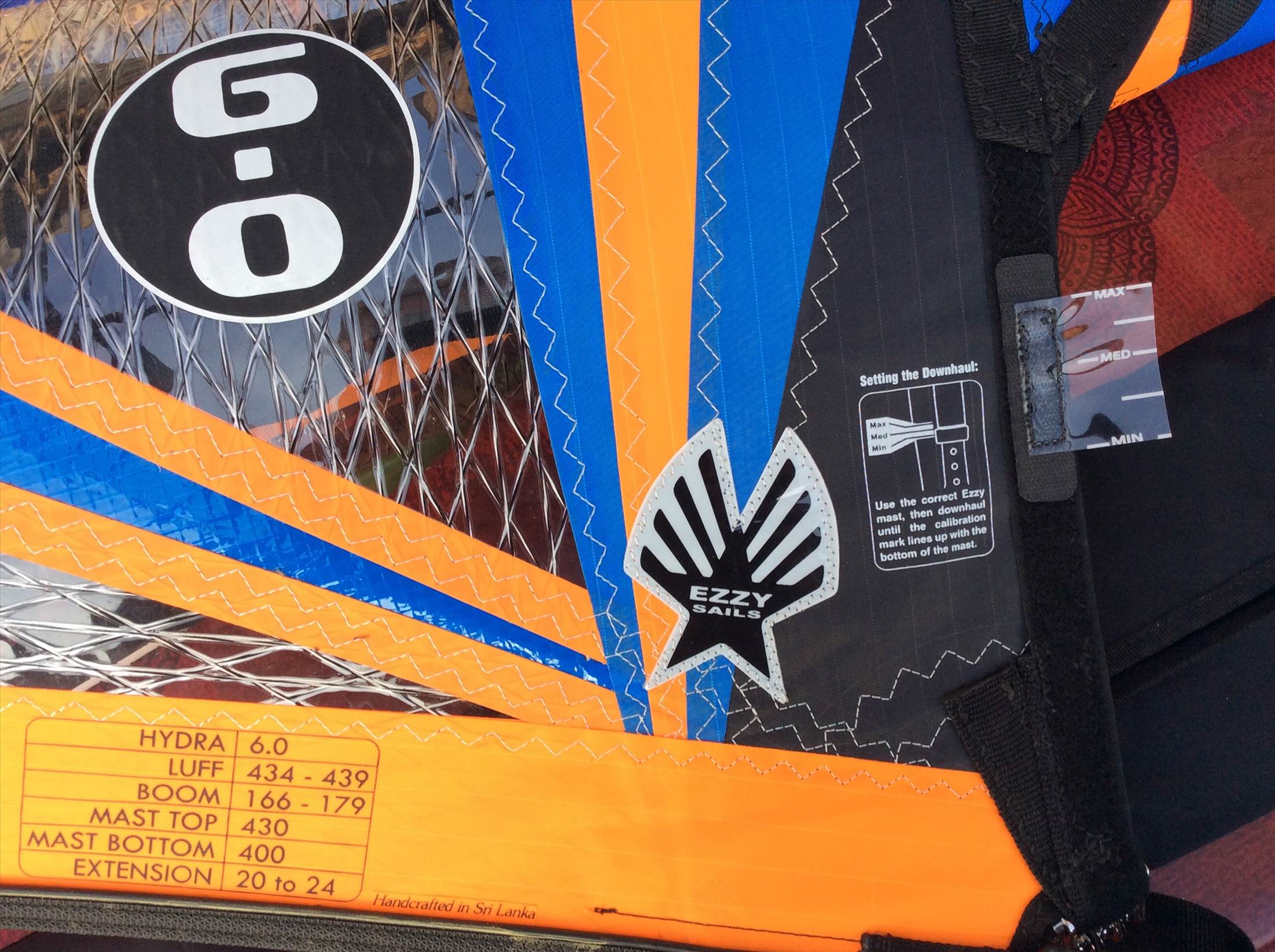 Ezzy Hydra 6.0 m2 sail