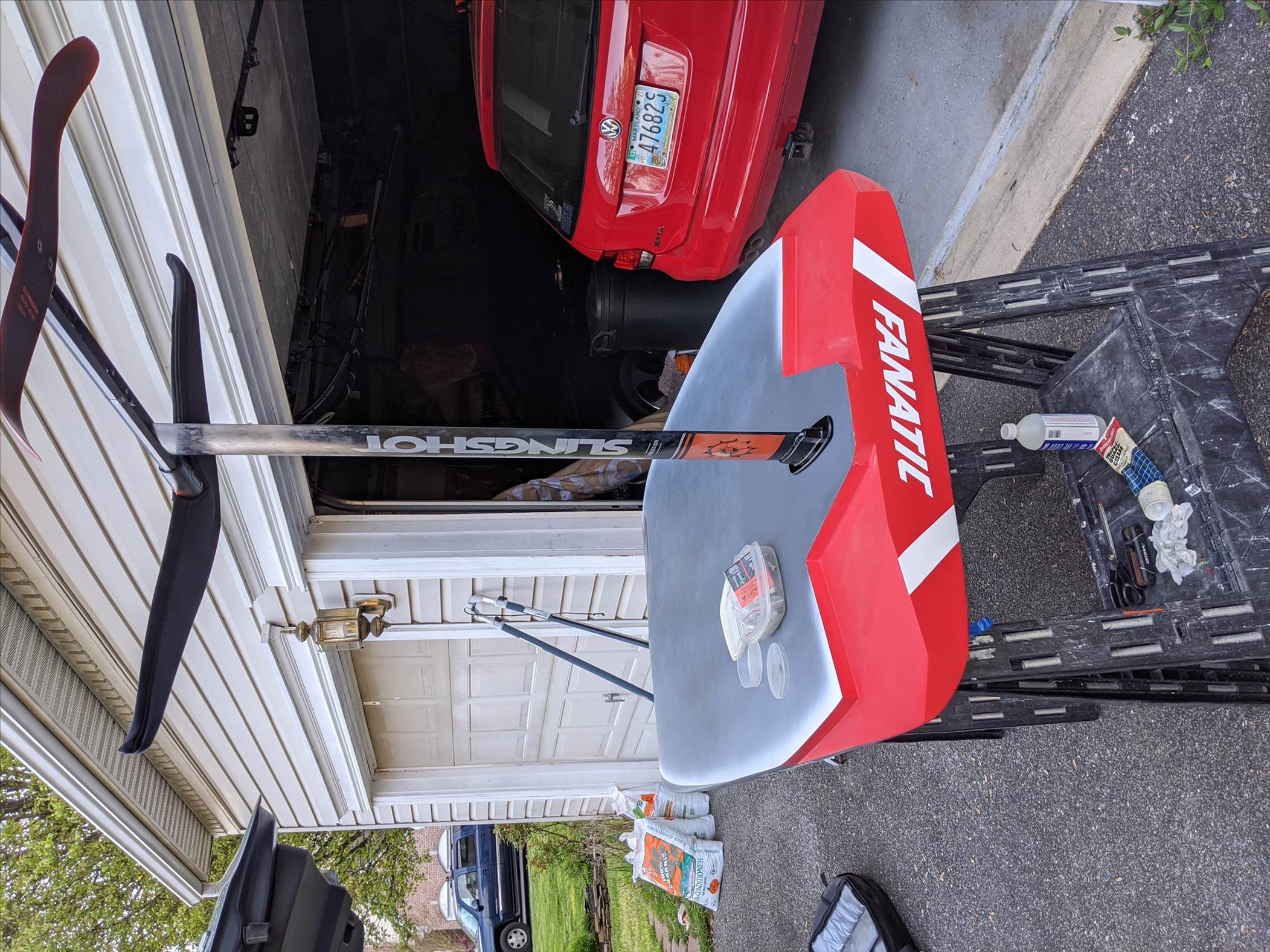 Falcon w/Slingshot Foil