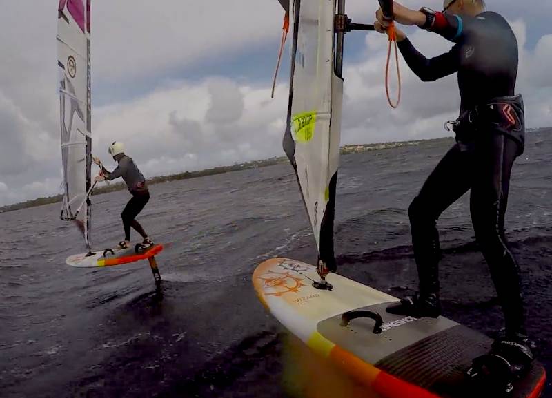 Slingshot windfrothing