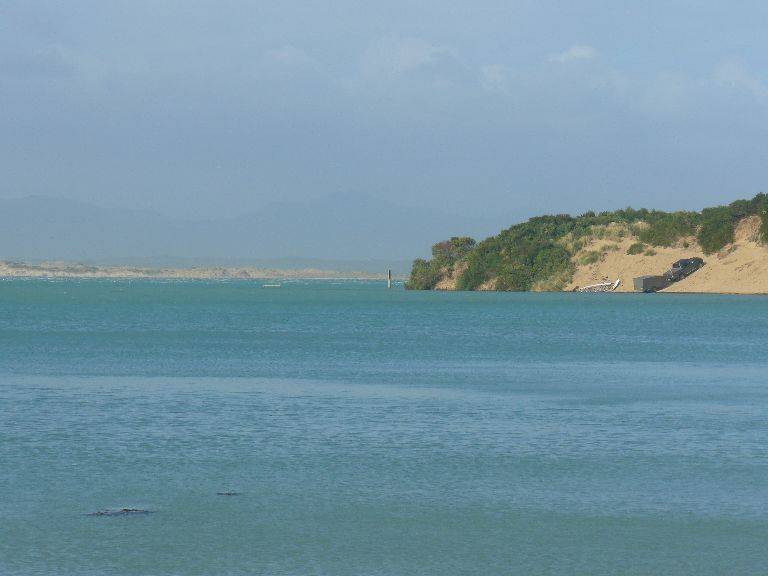 Sady Point super high tide storm surge 02-07-08