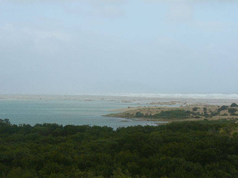 Sady Point super high tide storm surge 02-07-08