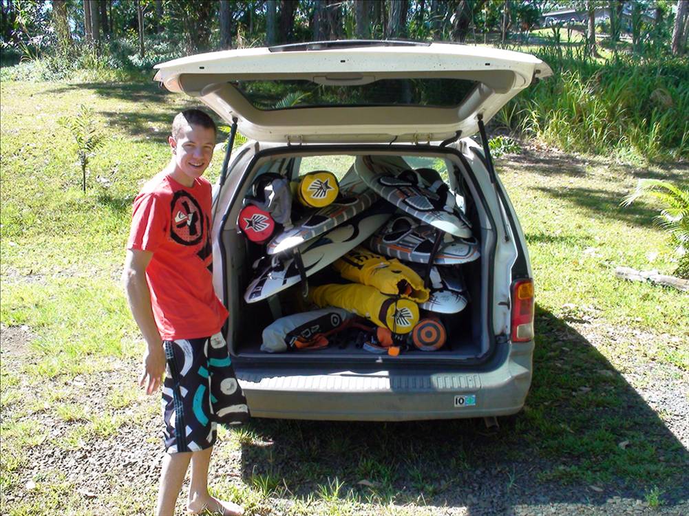 Chris with the quiver