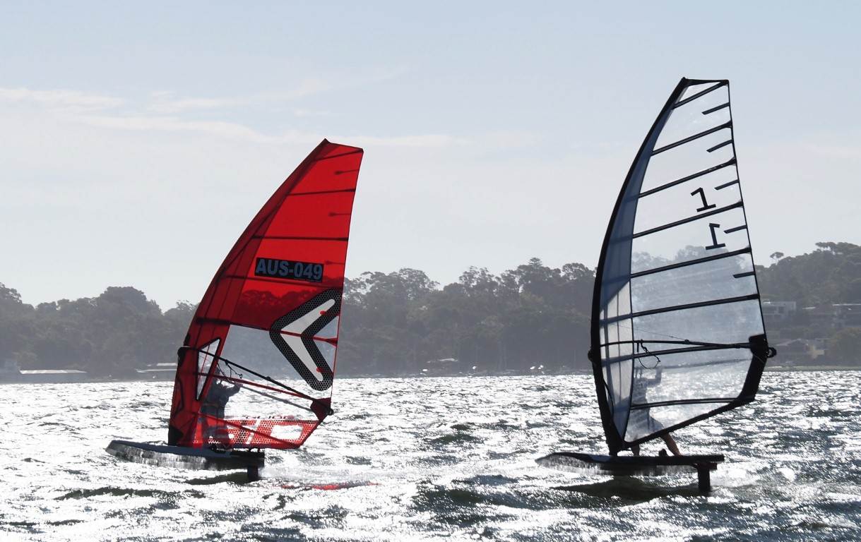 Foil Fest 2021 Action at the Goolangatup Sailing Carnival