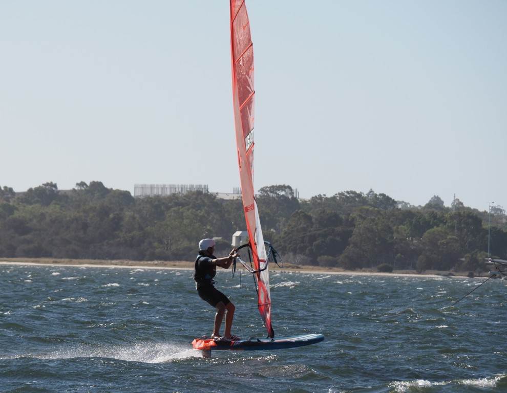 Foil Fest 2021 Action at the Goolangatup Sailing Carnival