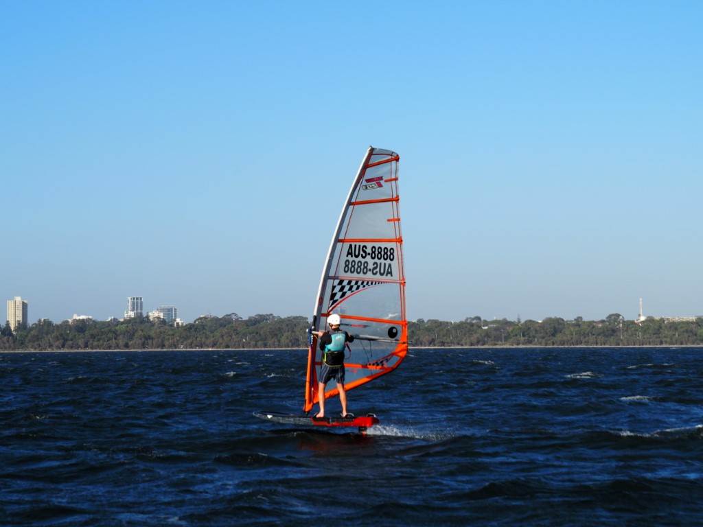 Foil Fest 2021 Action at the Goolangatup Sailing Carnival