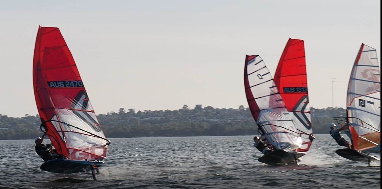 Foil Fest 2021 Action at the Goolangatup Sailing Carnival