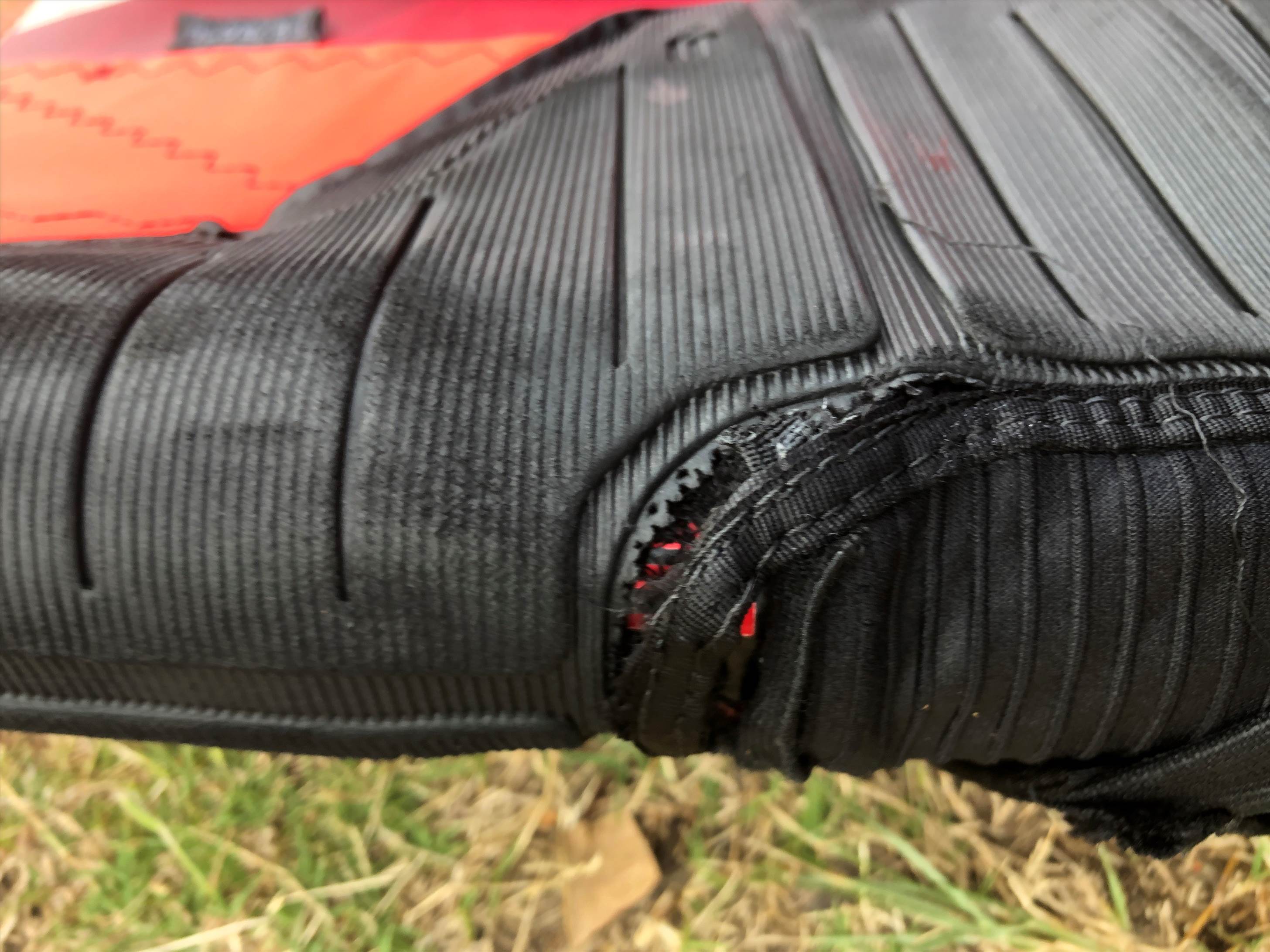 damage to sail by extension