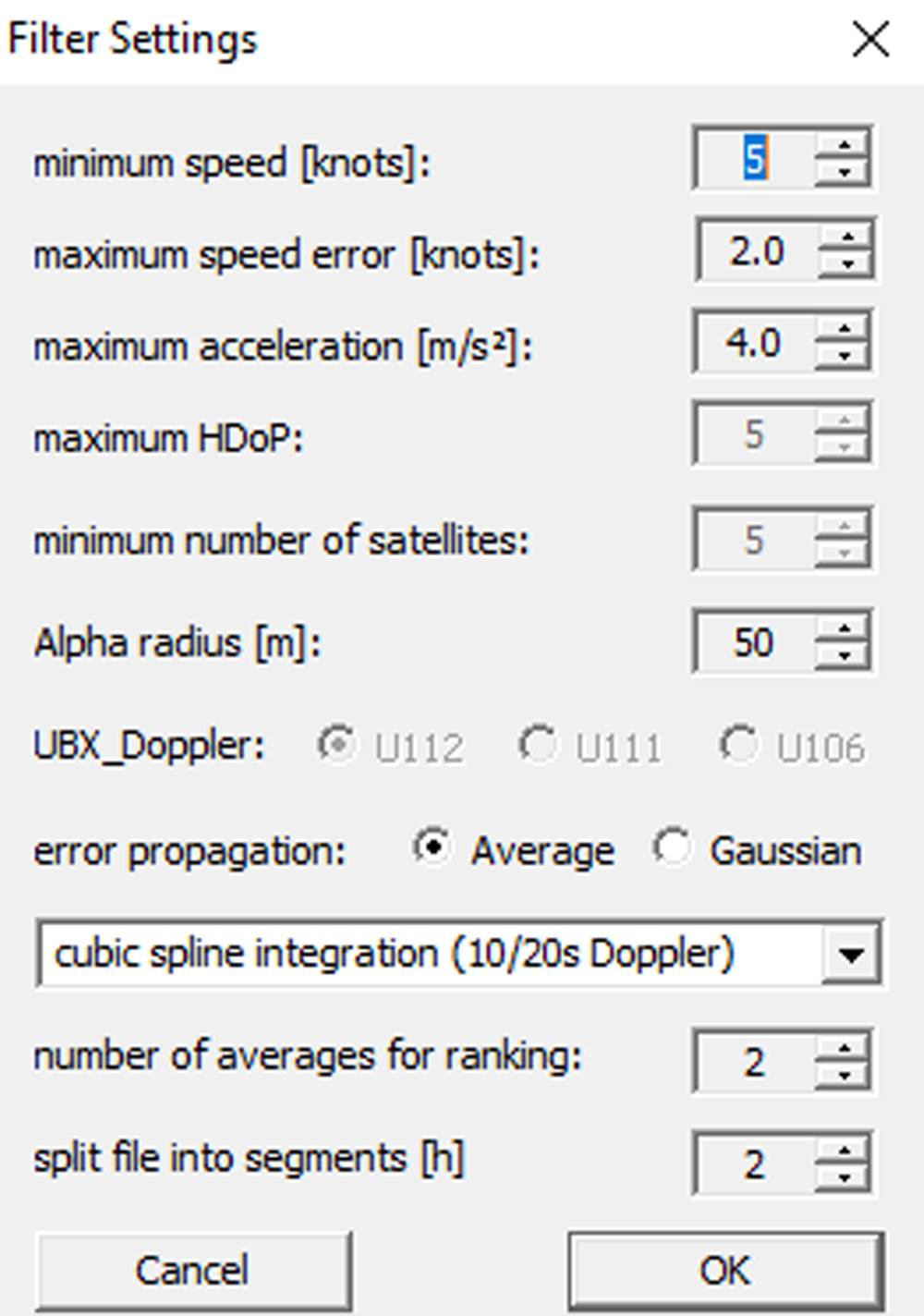 Garmin 910XT filters