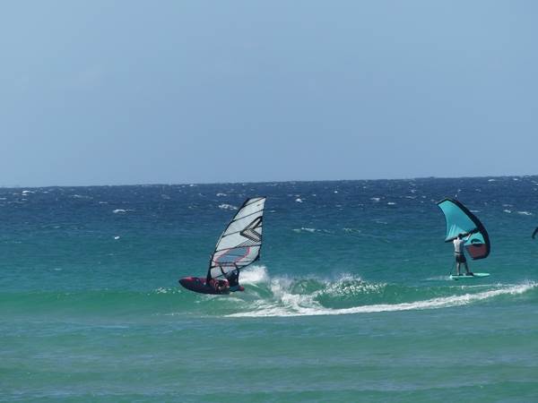Wavesailing small Currumbin