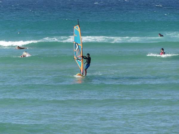 Wavesailing small Currumbin