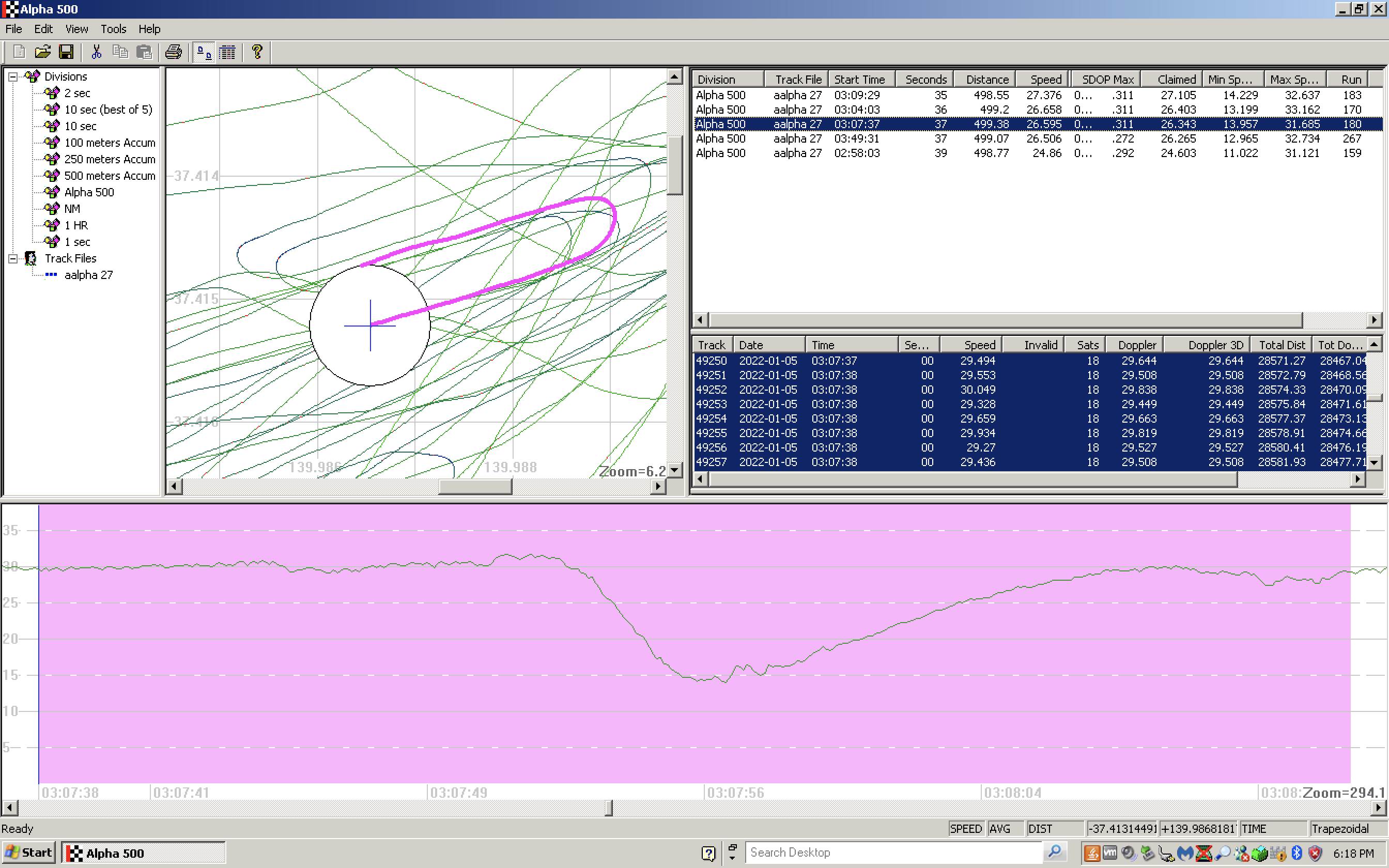 2nd Alpha - slow out