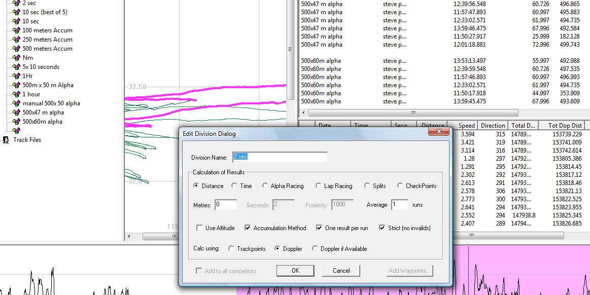Selecting doppler in Realspeed