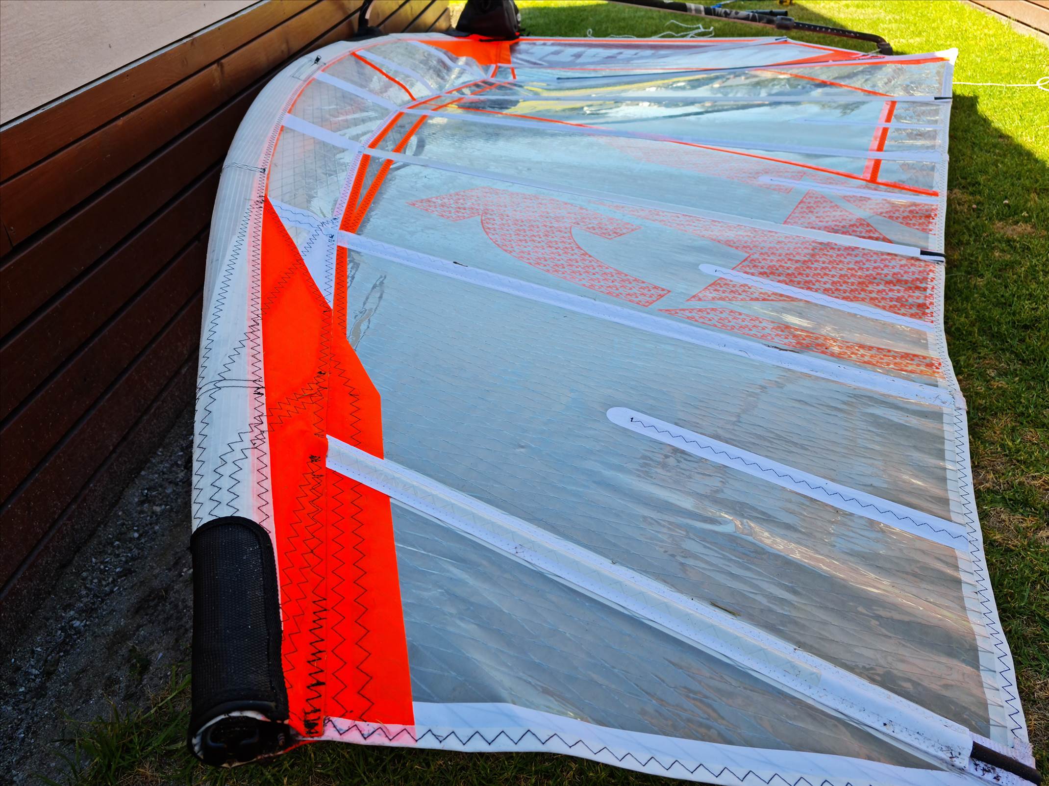 Folding luff sleeve on Sail Loft Ultimate