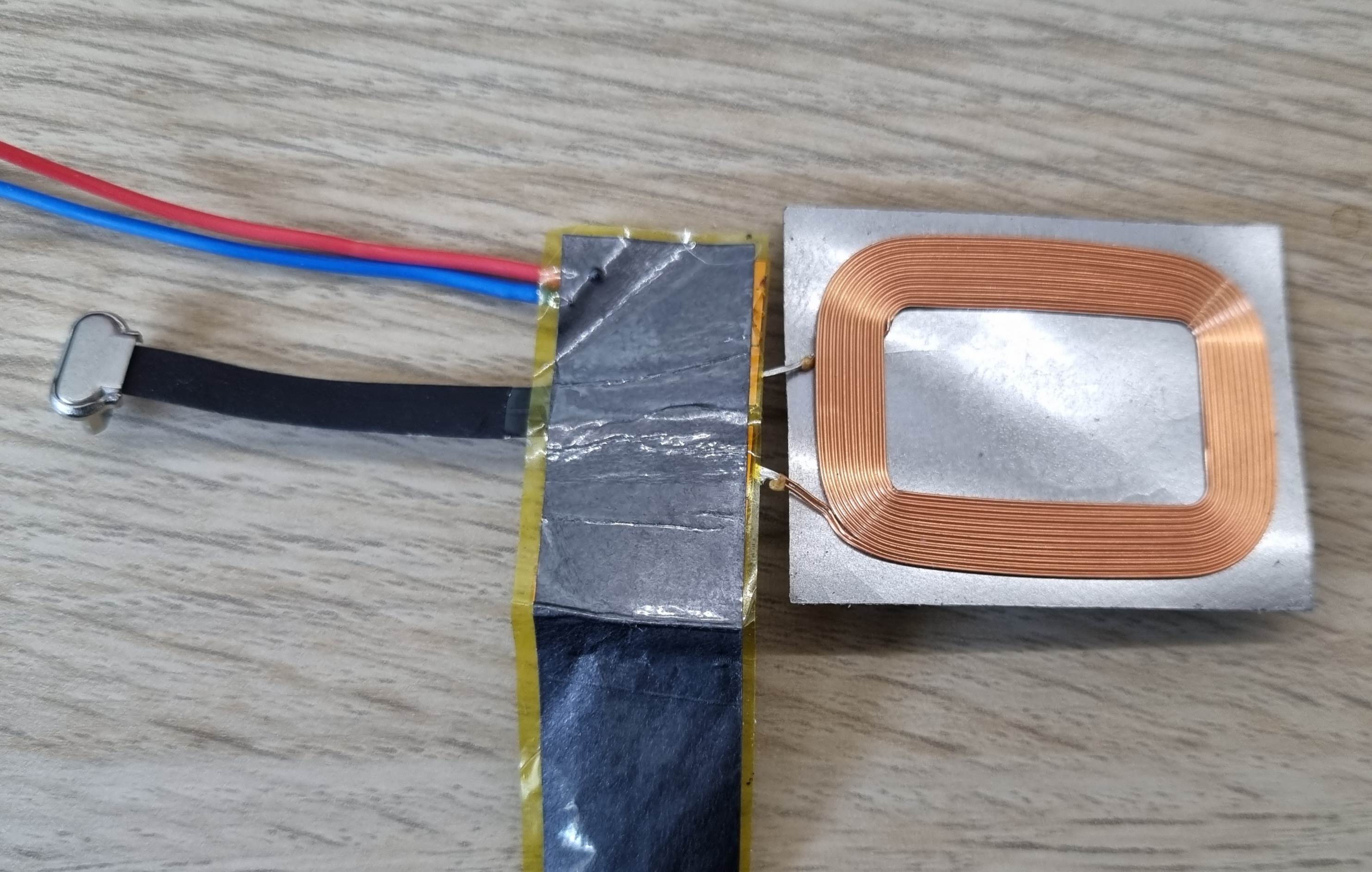 QI charger connectors