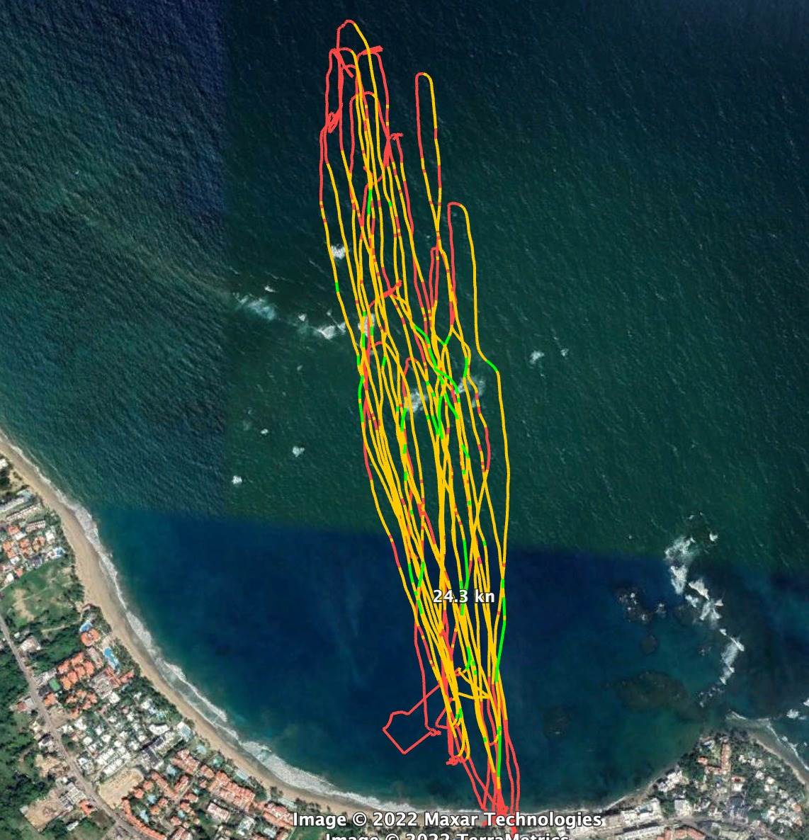 windsurf tracks Cabarete