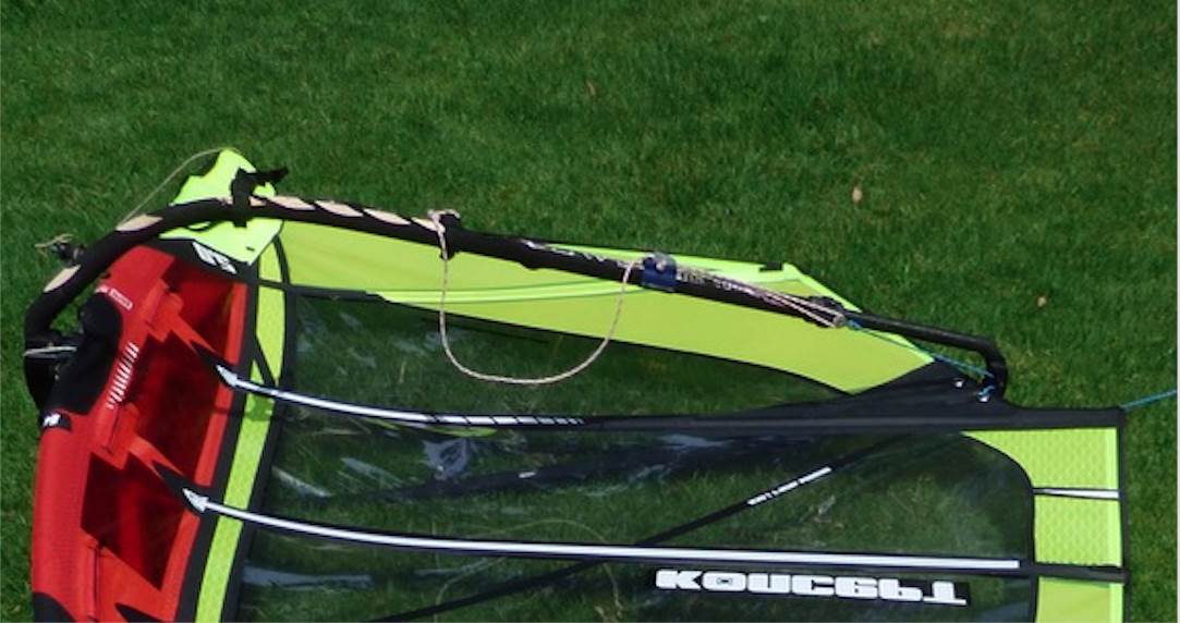 Simple one side adjustable outhaul setup