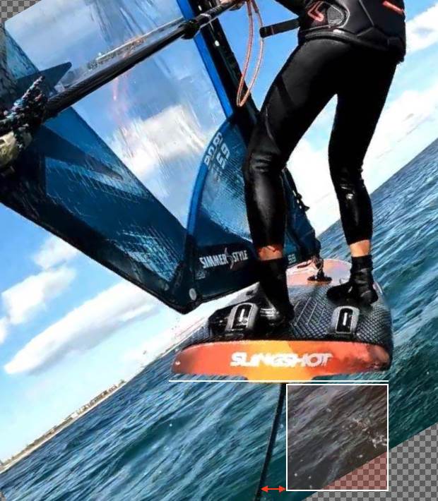 W103 mast bend straight