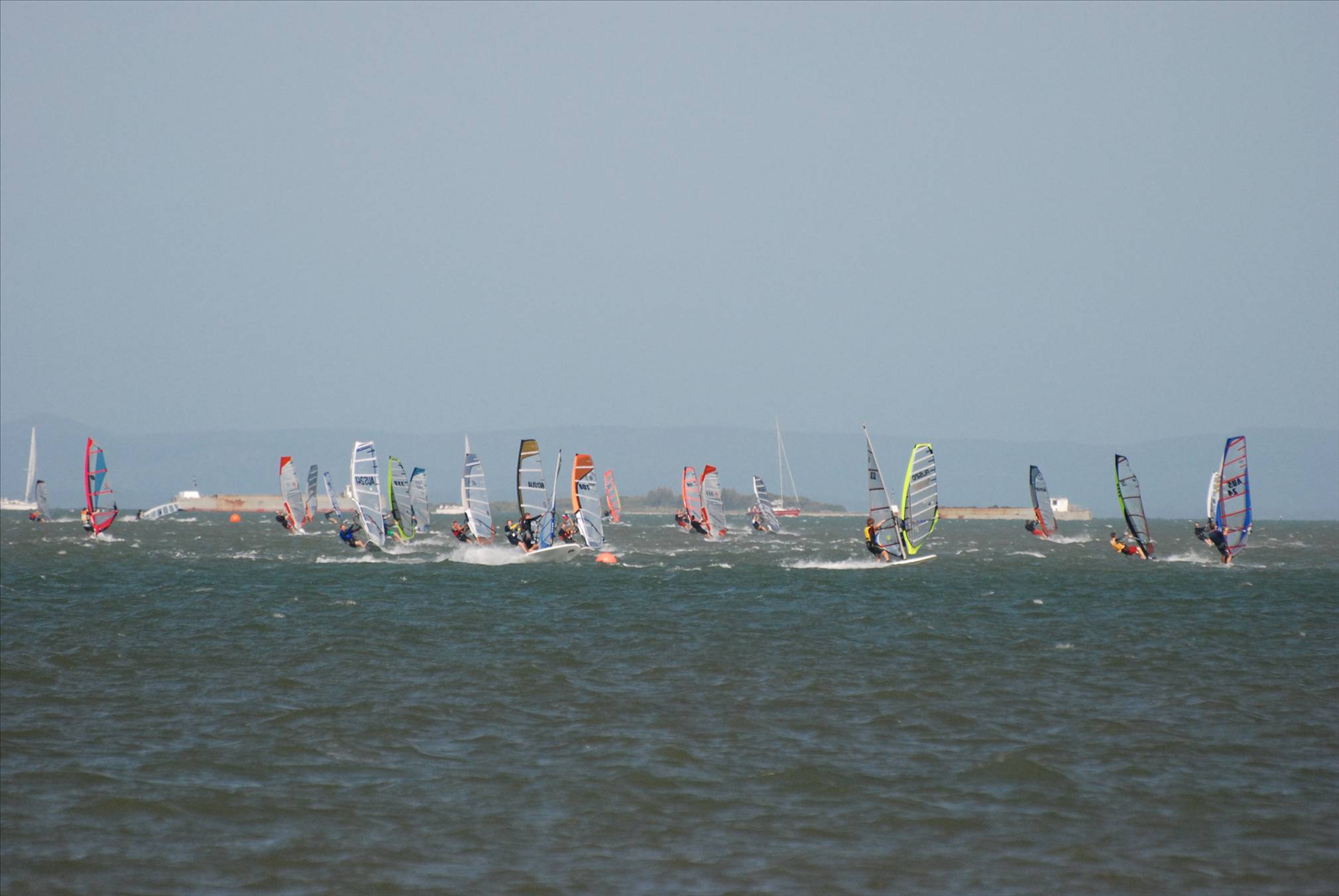 Bayside sailboard club slalom