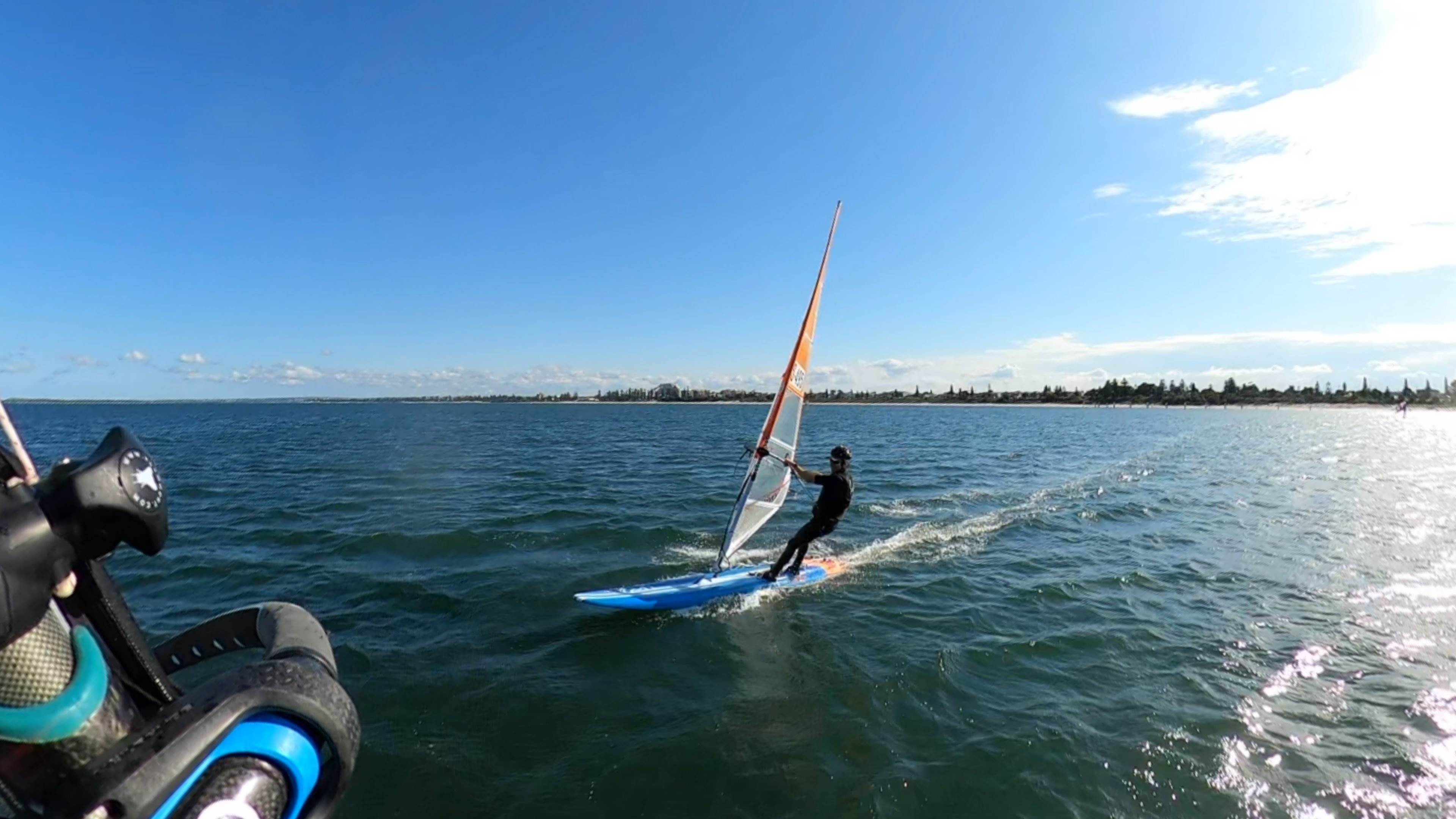 Early Spring day at the end of Winter 2022 with a lot of sails and wings out