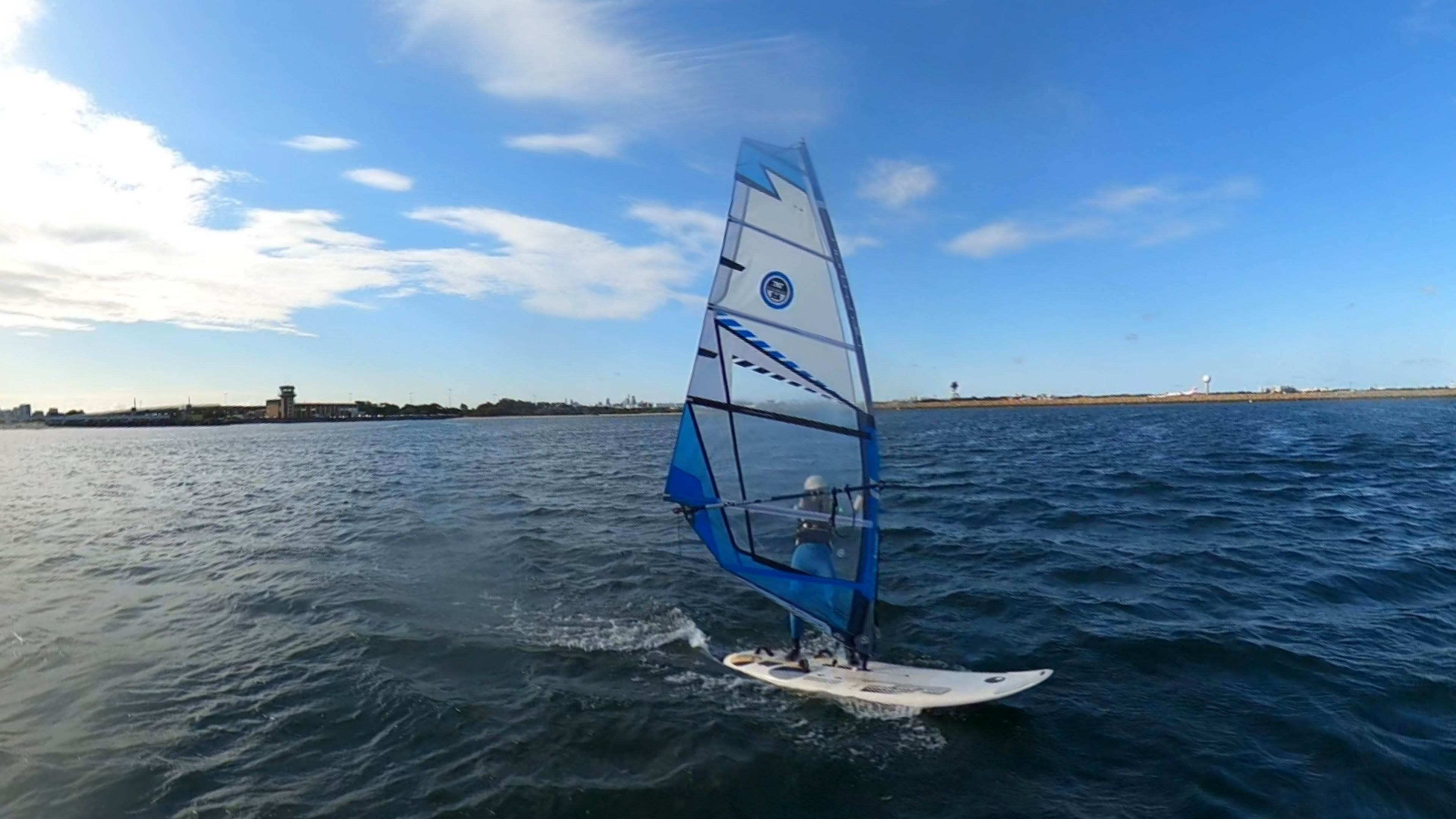 Early Spring day at the end of Winter 2022 with a lot of sails and wings out