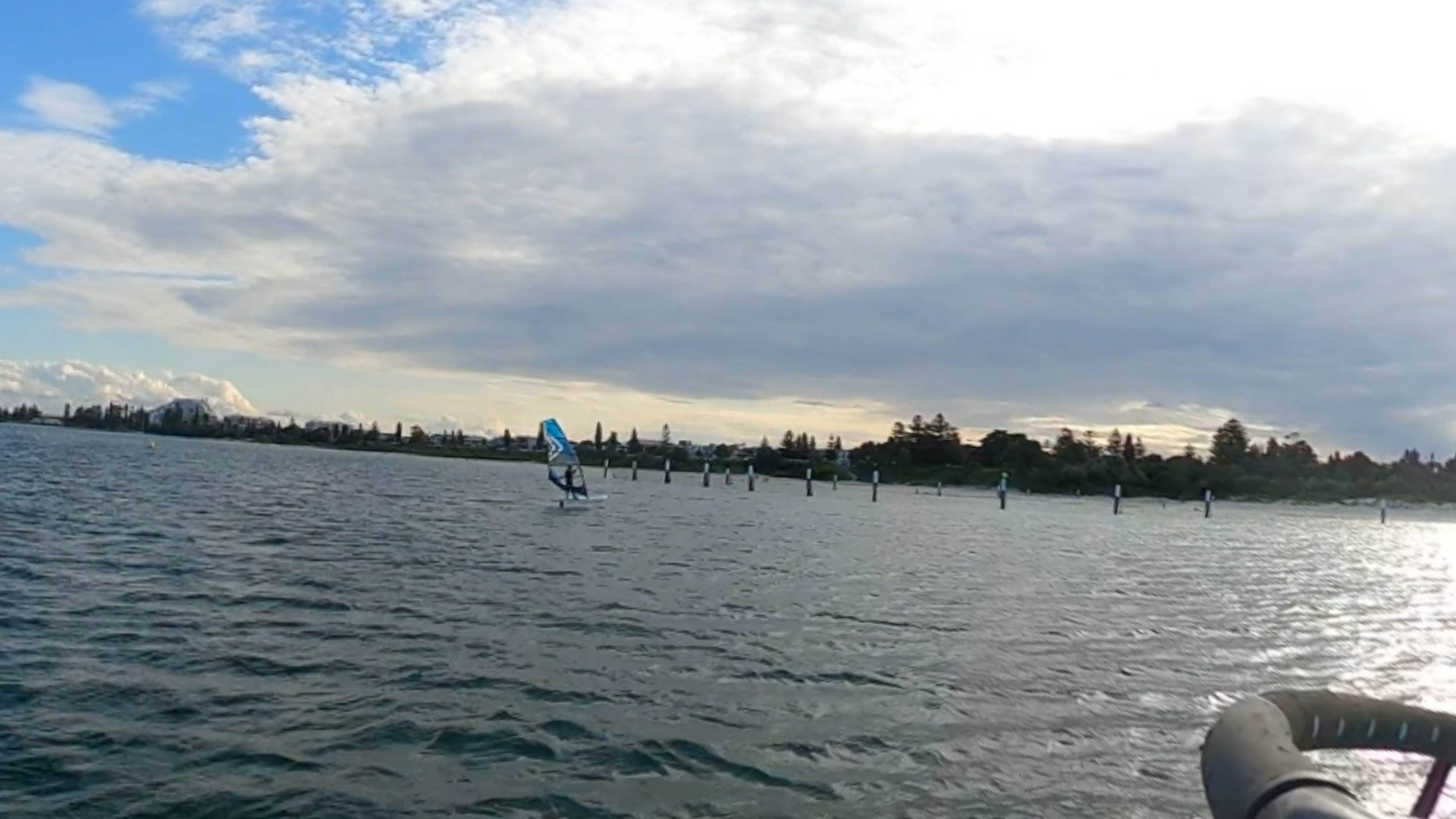 Early Spring day at the end of Winter 2022 with a lot of sails and wings out