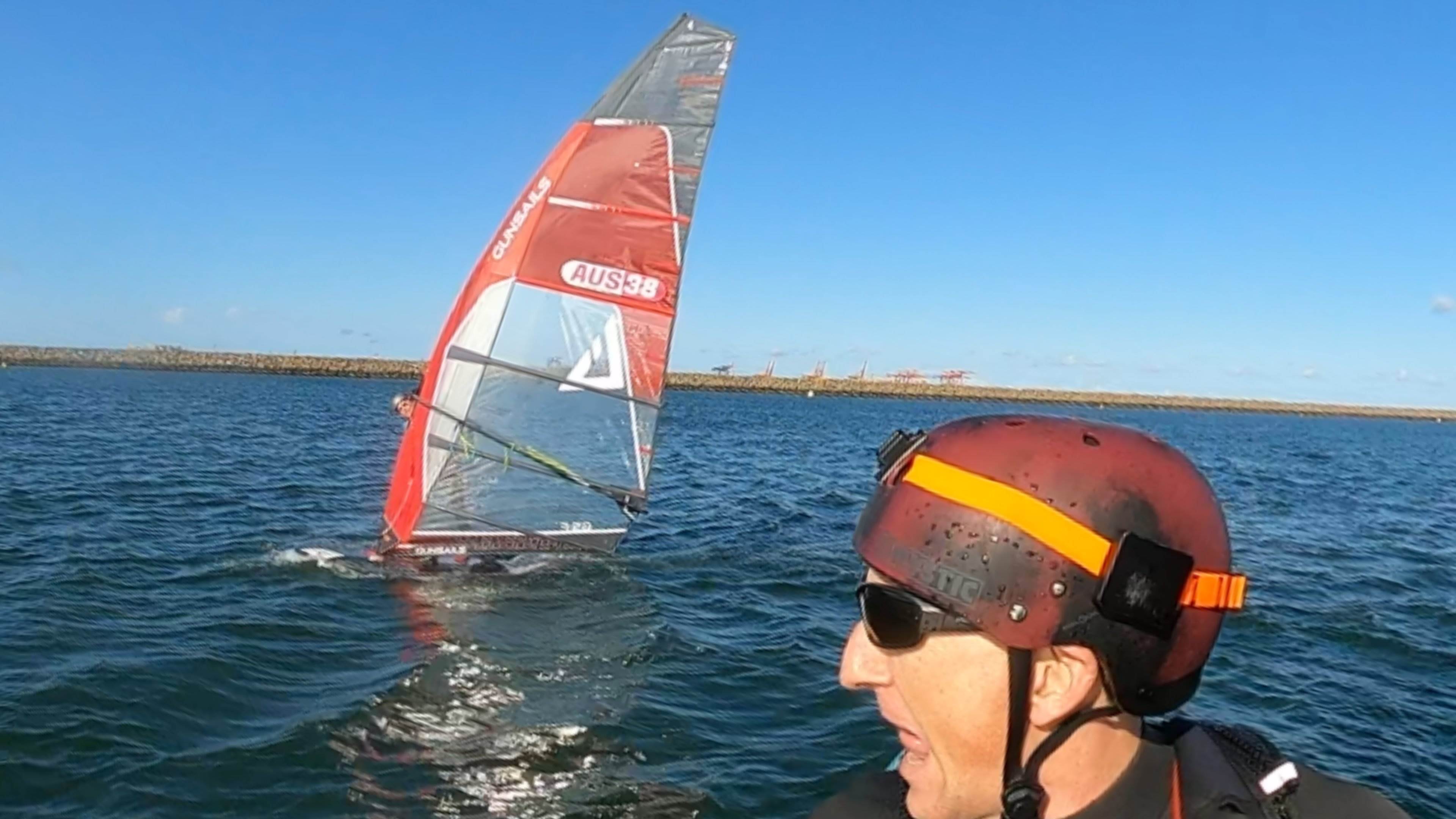 Early Spring day at the end of Winter 2022 with a lot of sails and wings out