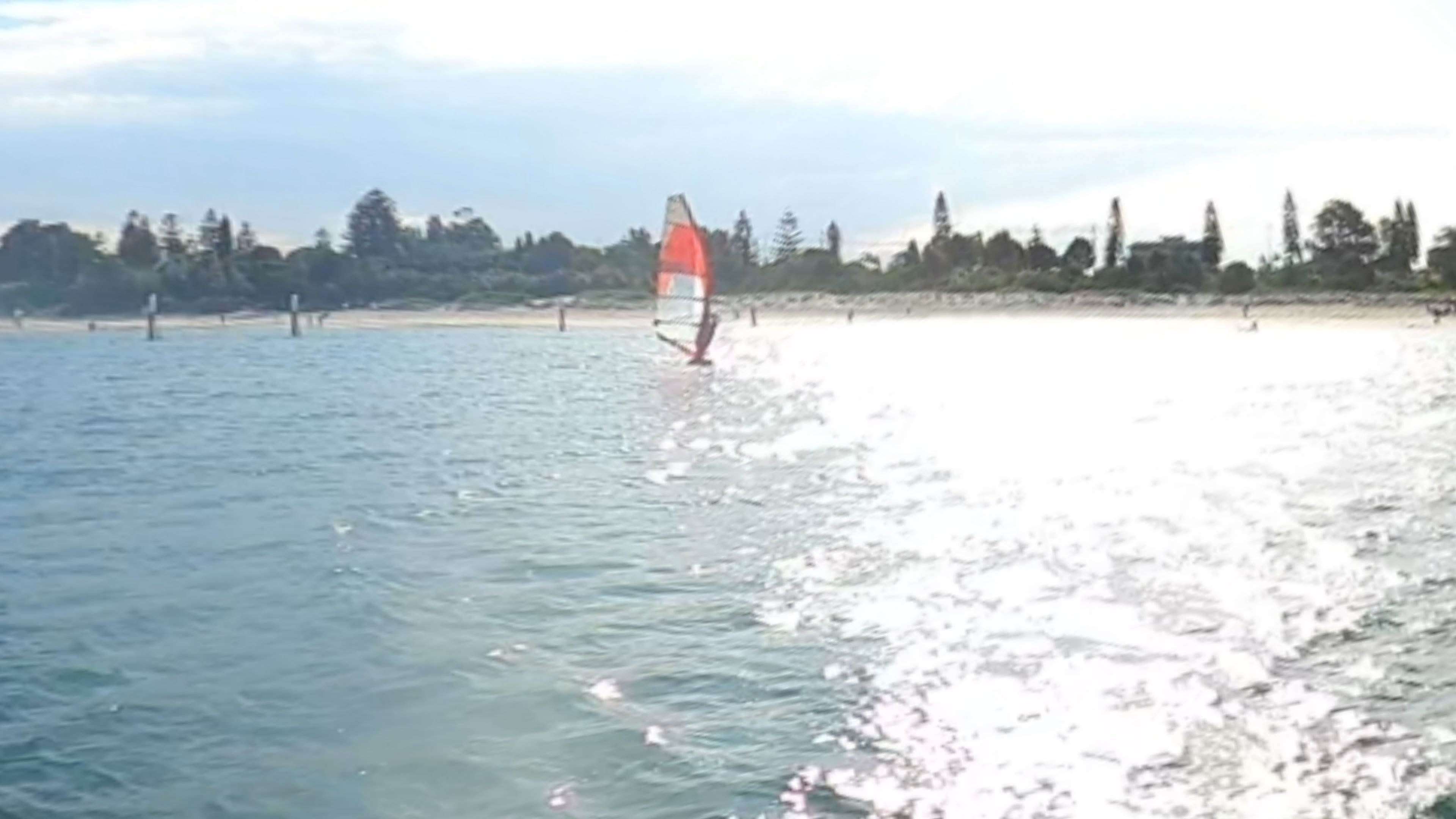 Early Spring day at the end of Winter 2022 with a lot of sails and wings out