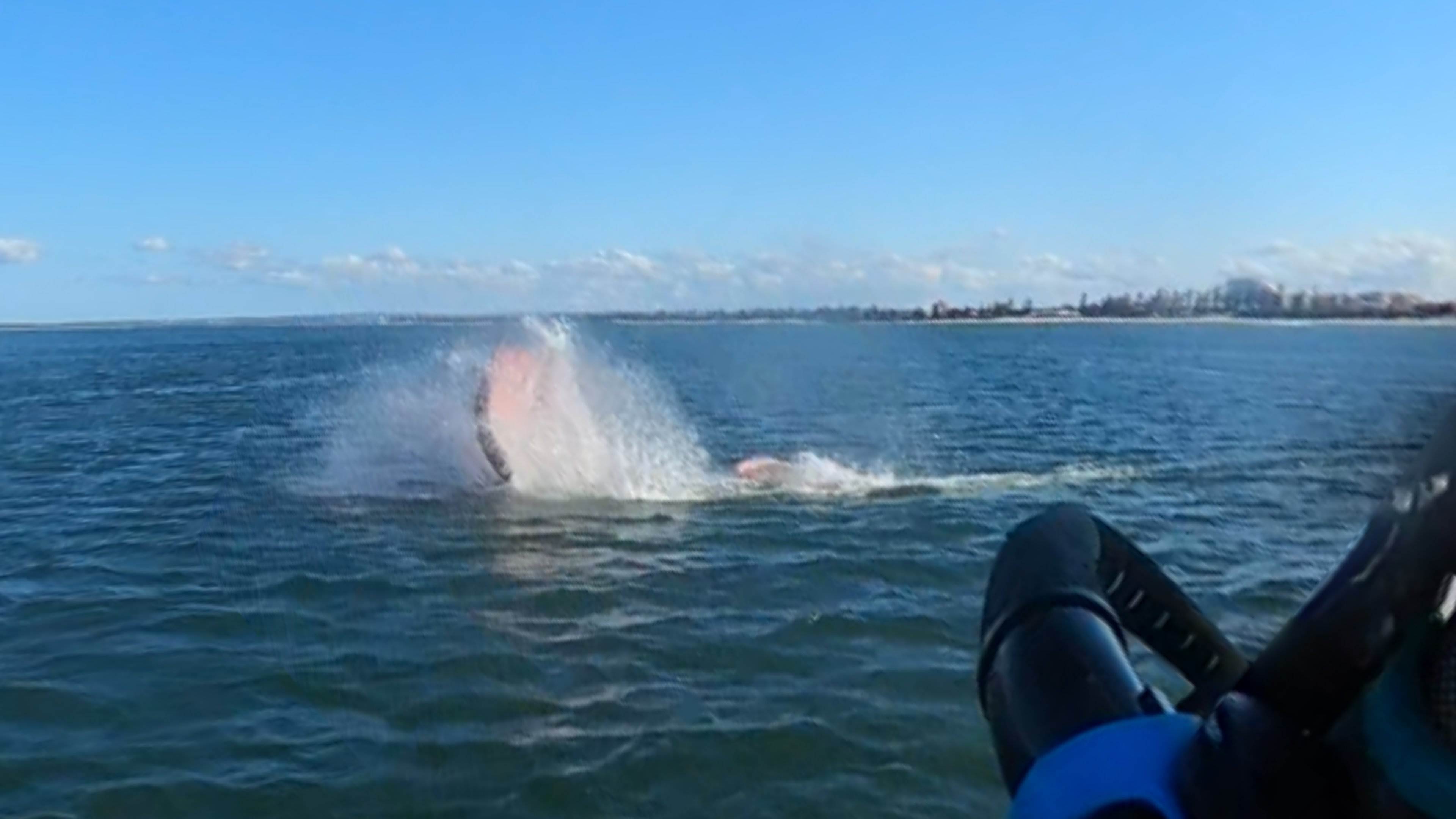 Early Spring day at the end of Winter 2022 with a lot of sails and wings out