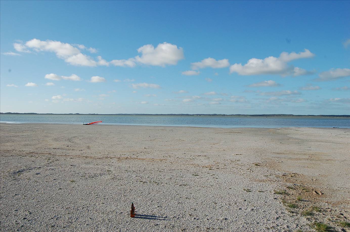 Lake George near Beachport. Not very windy.