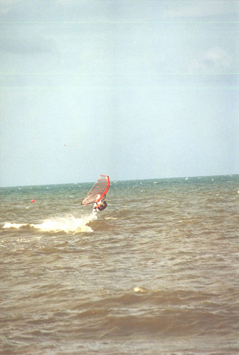 Heading out into the chocolate milk