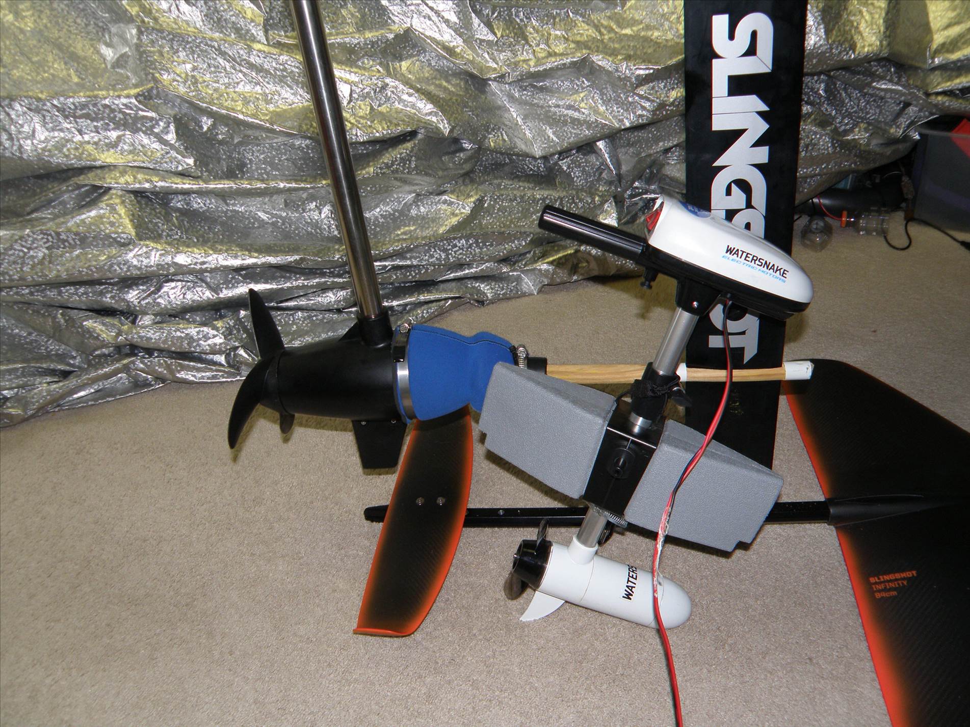 Trolling Motors Tiny Watersnake vs Big Bro