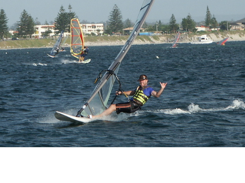 Mart on his 6.1m NP RX-1