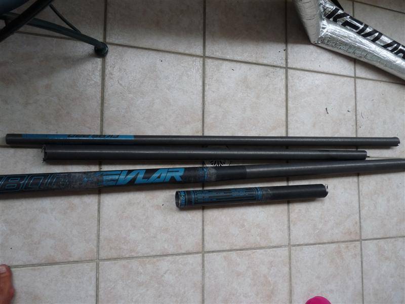 Breaking a mast and a Blackberry