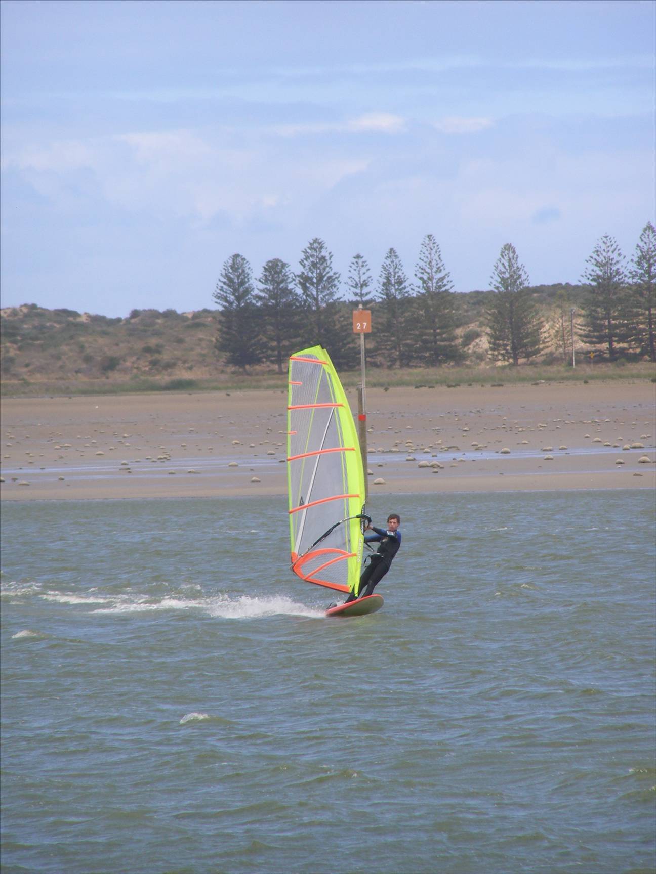 Me at Goolwa on the 8th of November, 2008