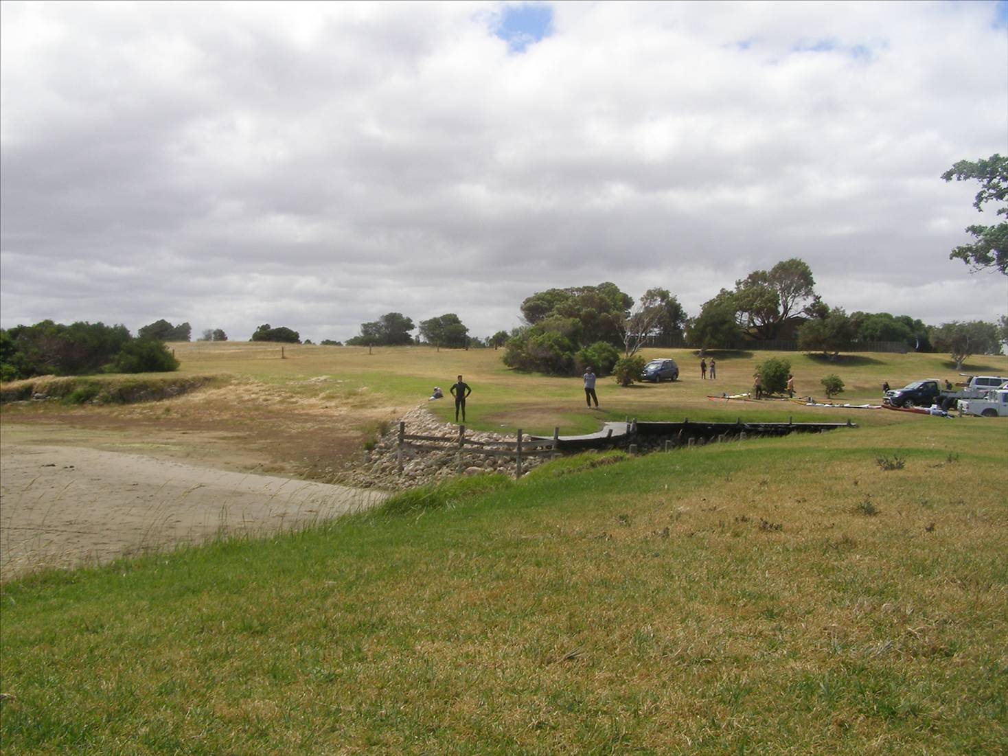 Rankines Landing rigging up area