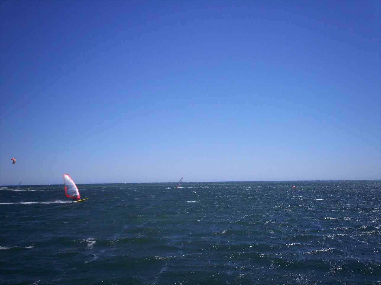 Sailing at Safety bay Dec 3rd